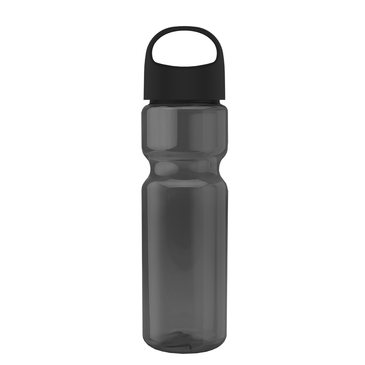 Custom logo Champ Recycled Bottle with Oval Crest Lid - 28 oz.