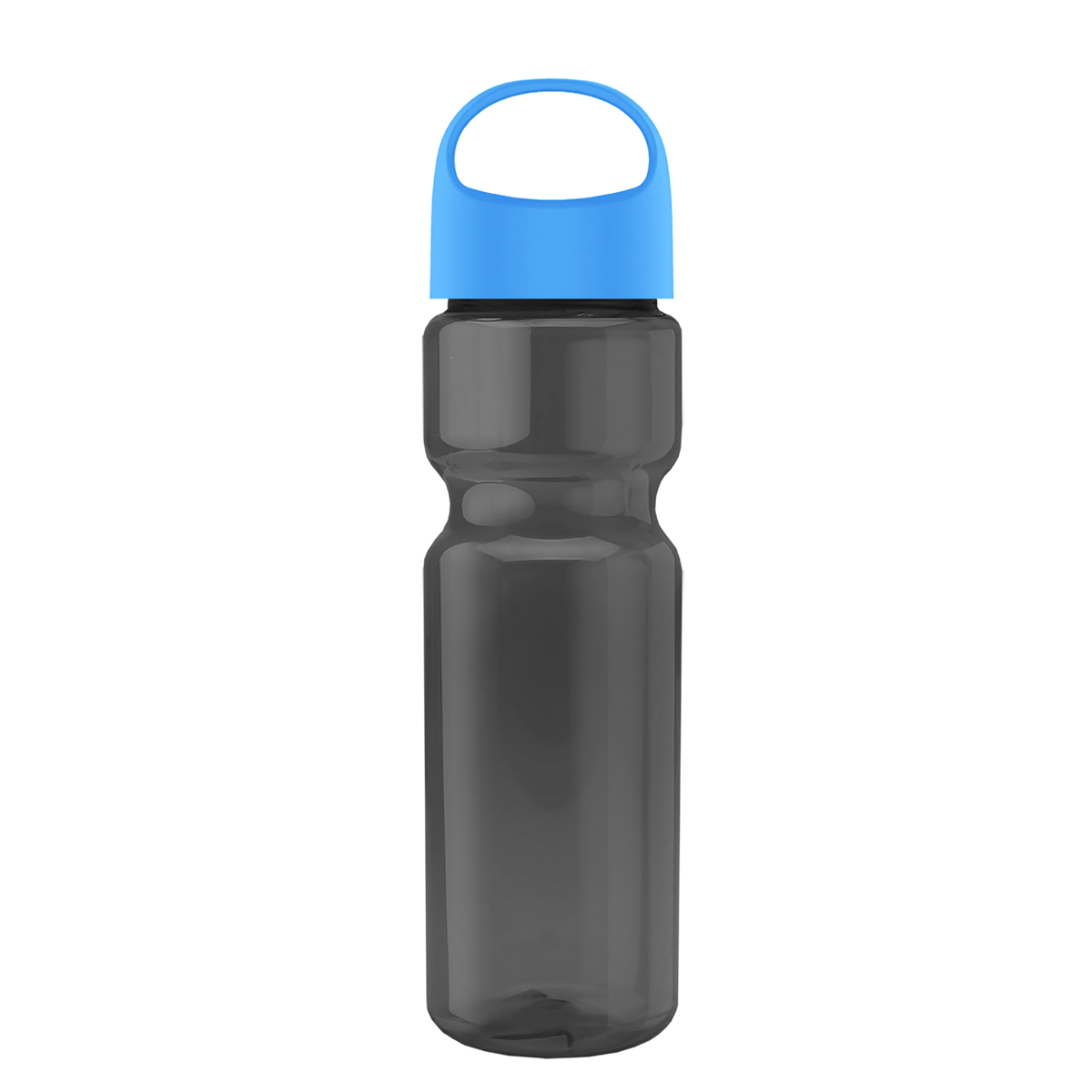 Custom logo Champ Recycled Bottle with Oval Crest Lid - 28 oz.
