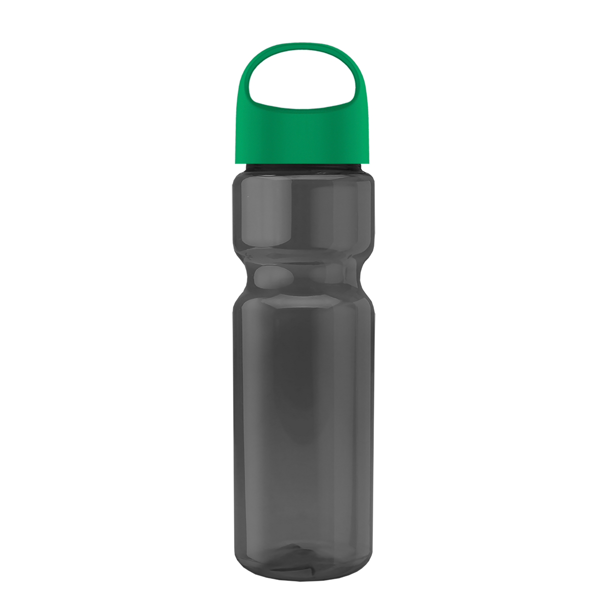 Custom logo Champ Recycled Bottle with Oval Crest Lid - 28 oz.