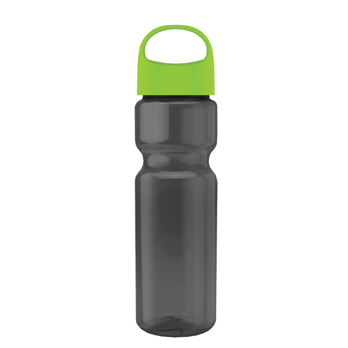 Custom logo Champ Recycled Bottle with Oval Crest Lid - 28 oz.