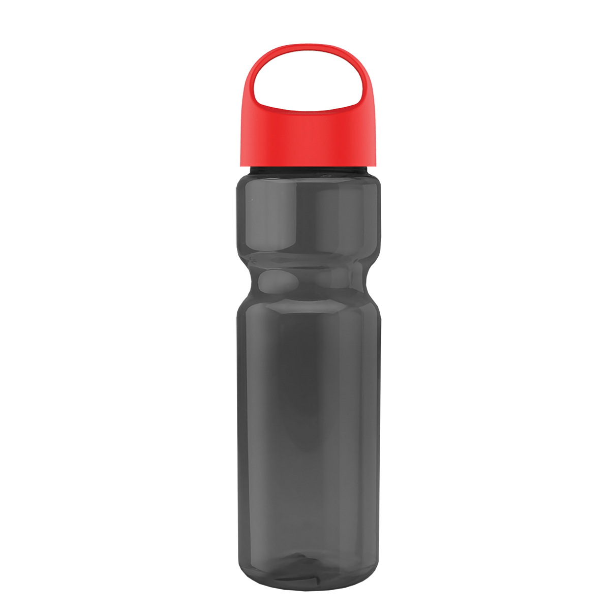 Custom logo Champ Recycled Bottle with Oval Crest Lid - 28 oz.