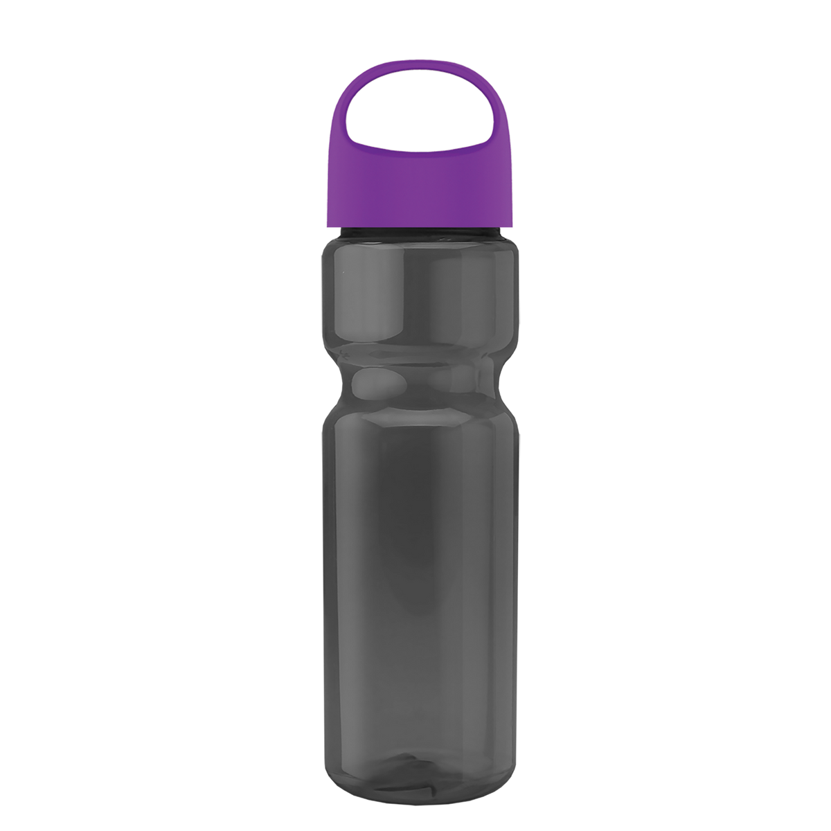 Custom logo Champ Recycled Bottle with Oval Crest Lid - 28 oz.