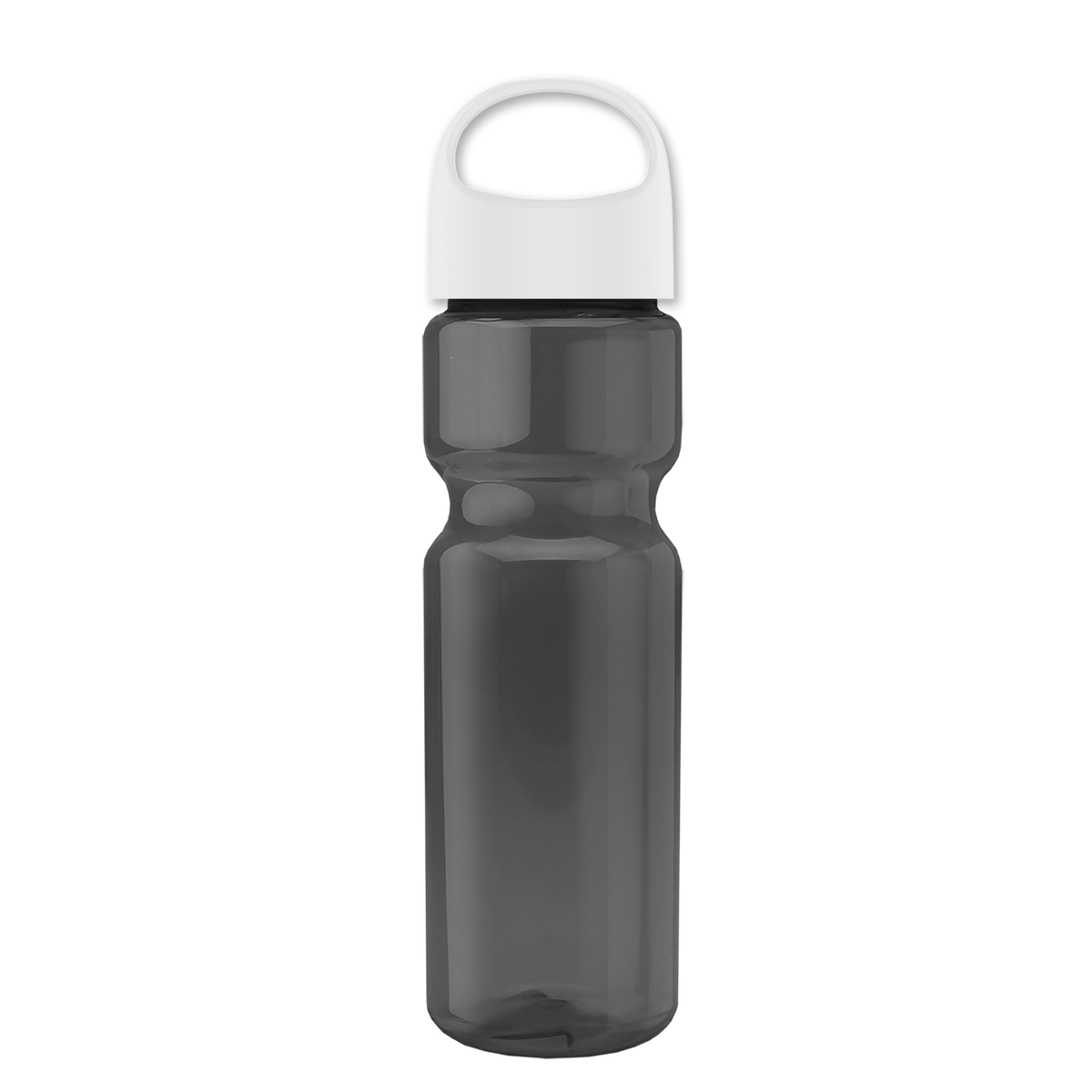 Custom logo Champ Recycled Bottle with Oval Crest Lid - 28 oz.