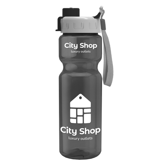 Champ Recycled Bottle with Quick-Snap Lid - 28 oz.