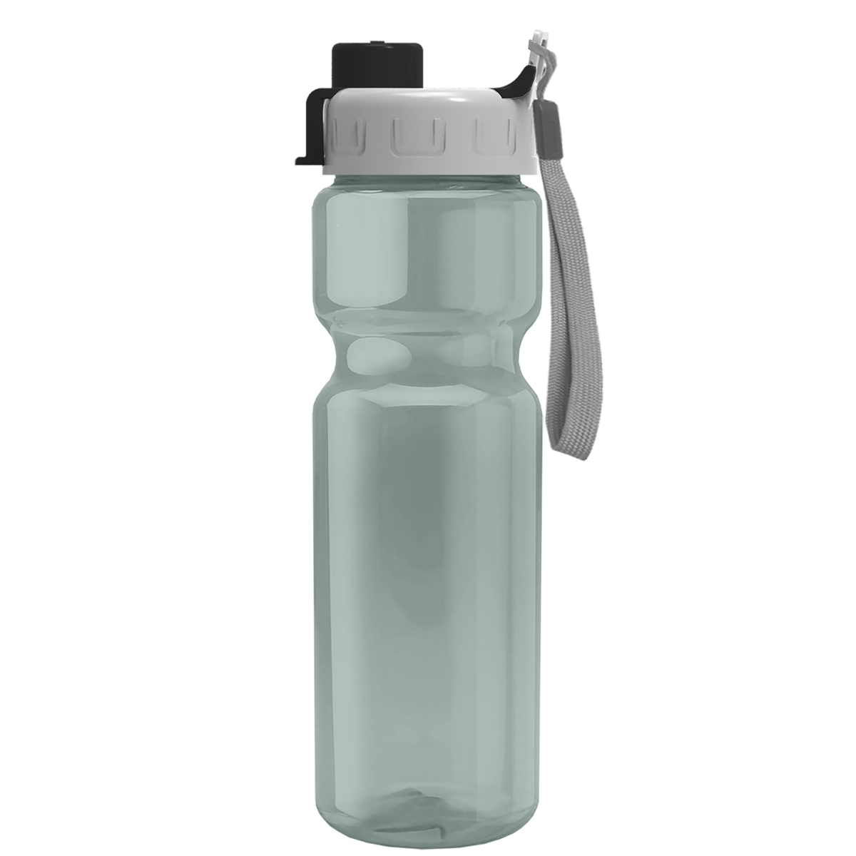 Custom logo Champ Recycled Bottle with Quick-Snap Lid - 28 oz.