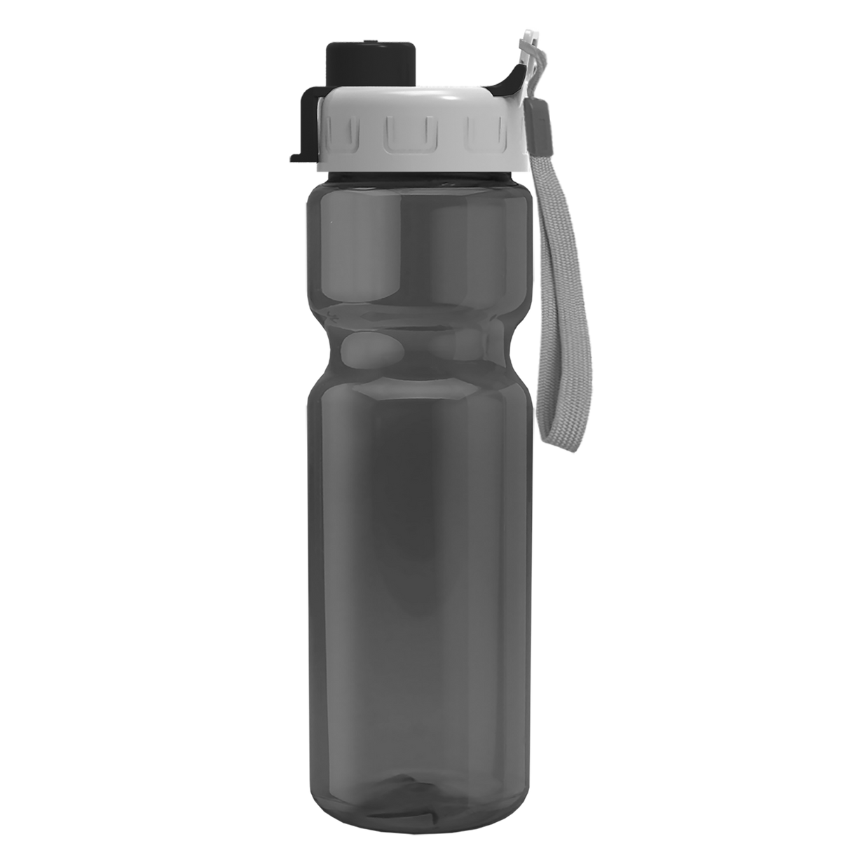 Custom logo Champ Recycled Bottle with Quick-Snap Lid - 28 oz.