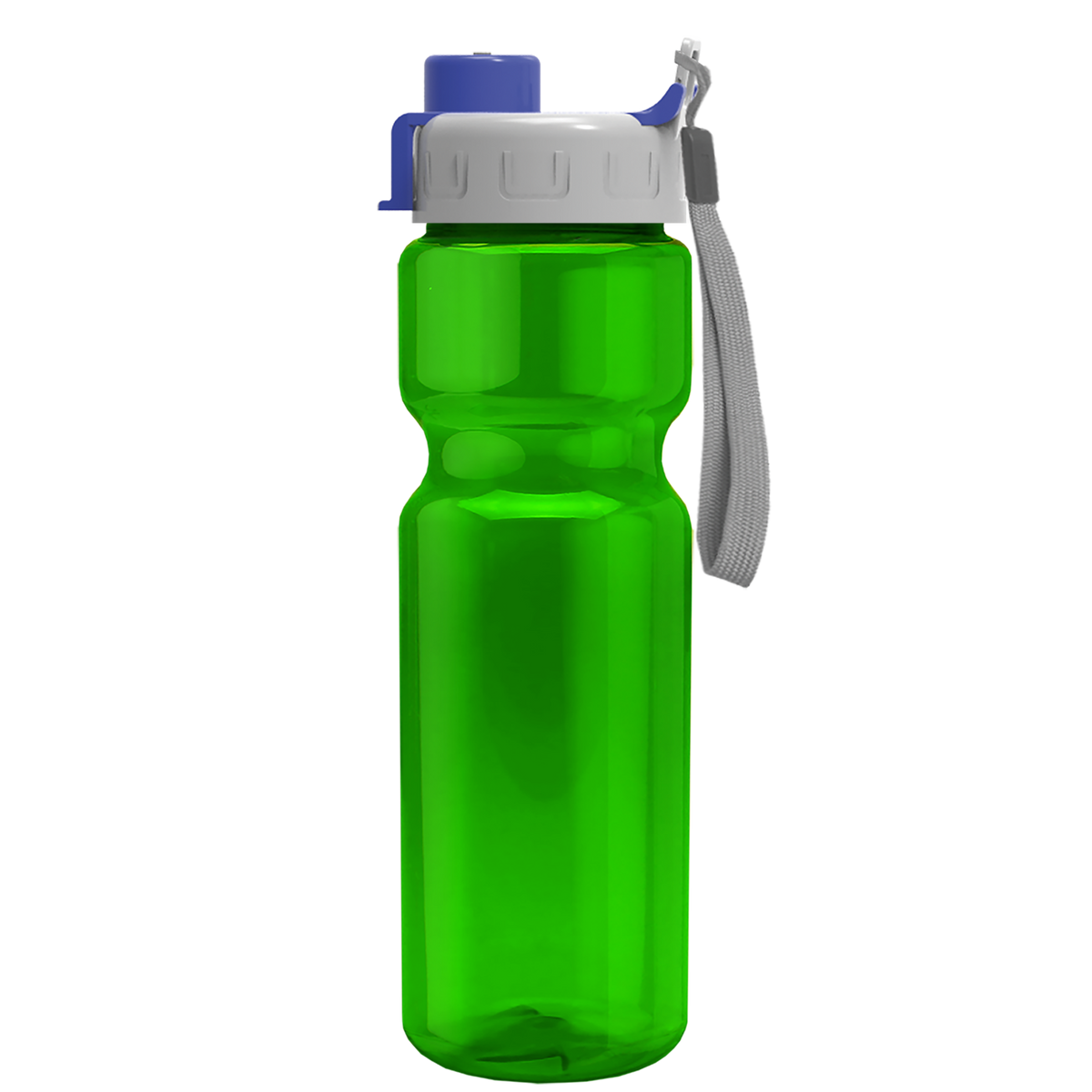 Custom logo Champ Recycled Bottle with Quick-Snap Lid - 28 oz.