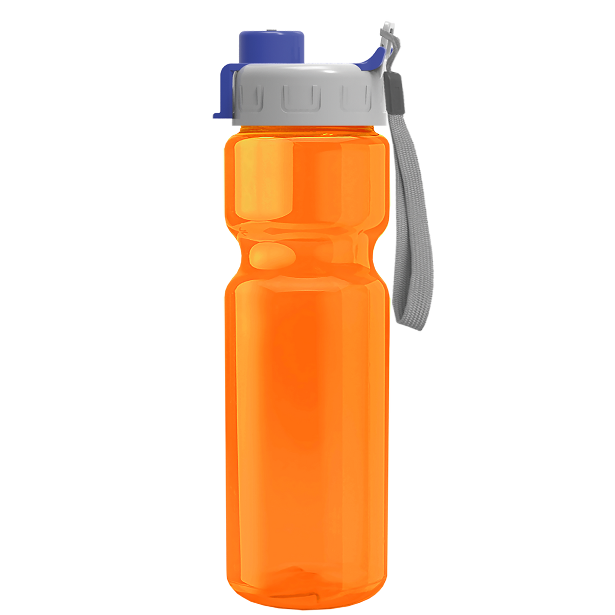 Custom logo Champ Recycled Bottle with Quick-Snap Lid - 28 oz.