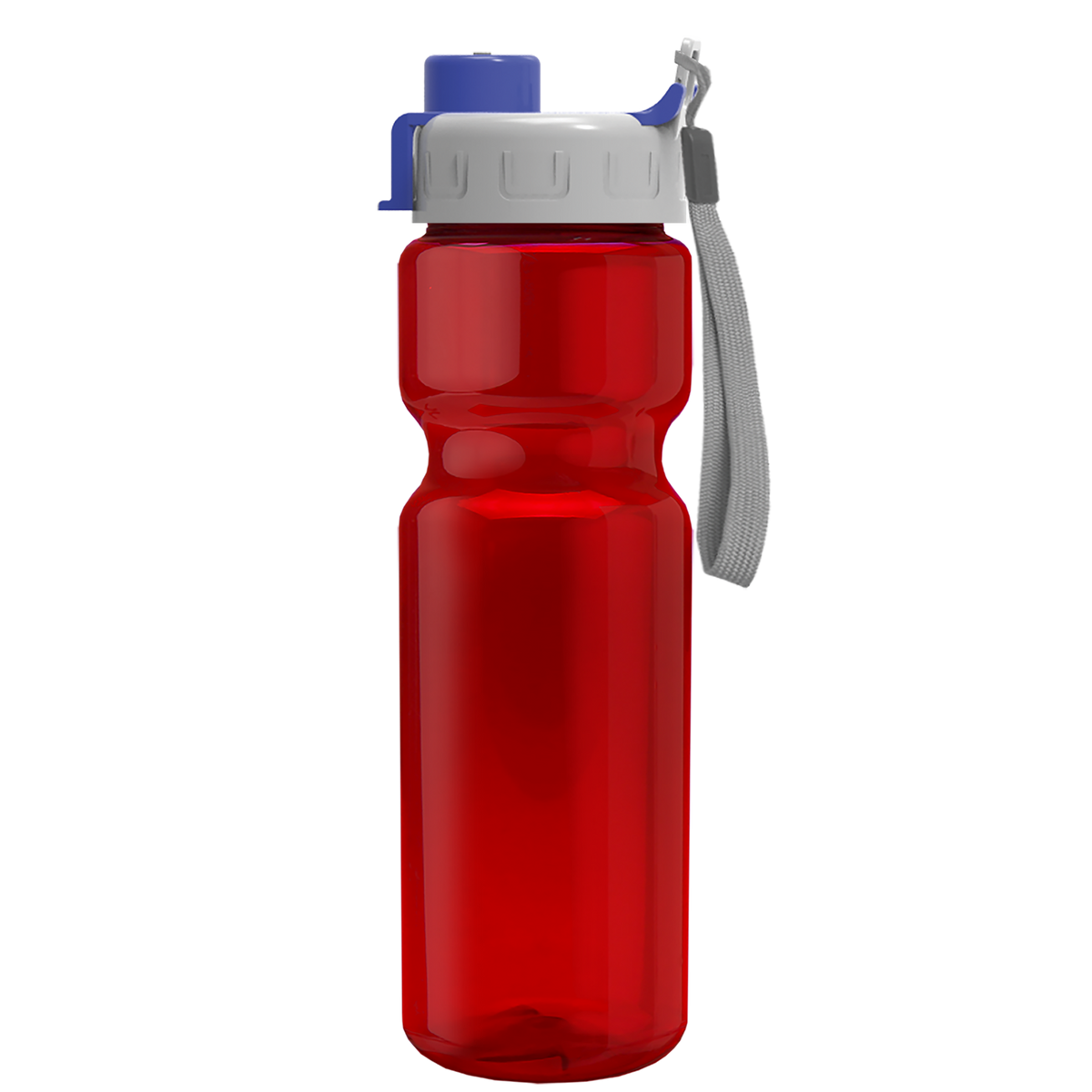 Custom logo Champ Recycled Bottle with Quick-Snap Lid - 28 oz.