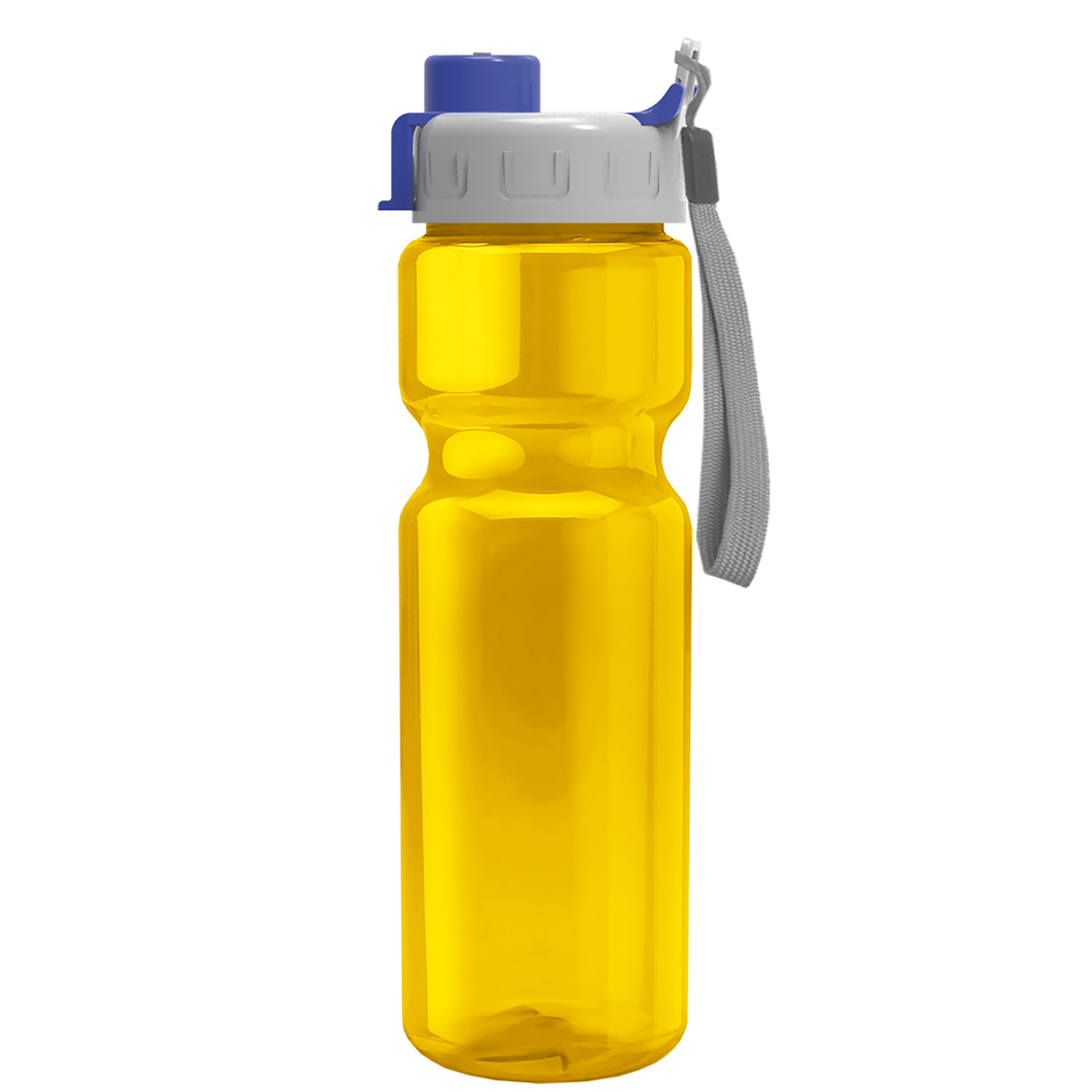 Custom logo Champ Recycled Bottle with Quick-Snap Lid - 28 oz.