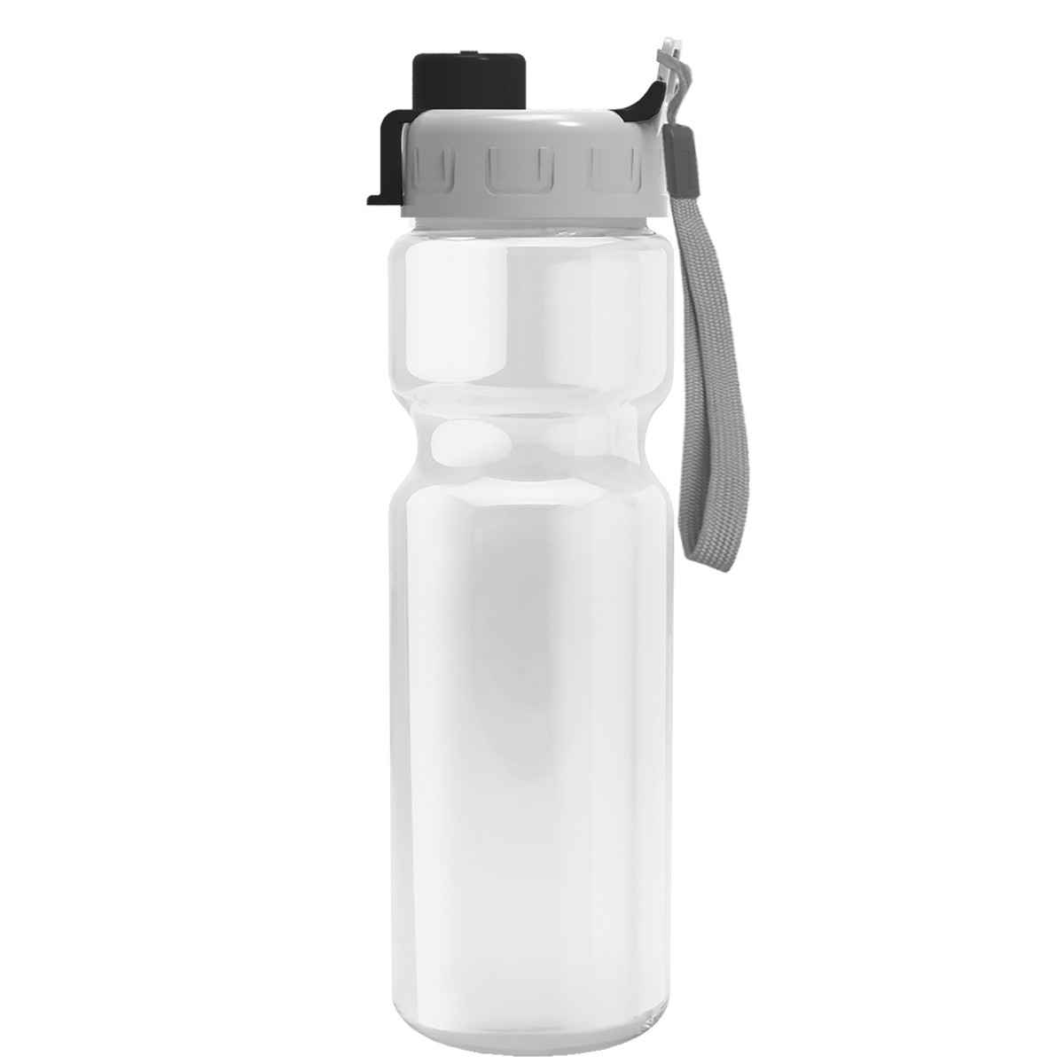 Custom logo Champ Recycled Bottle with Quick-Snap Lid - 28 oz.