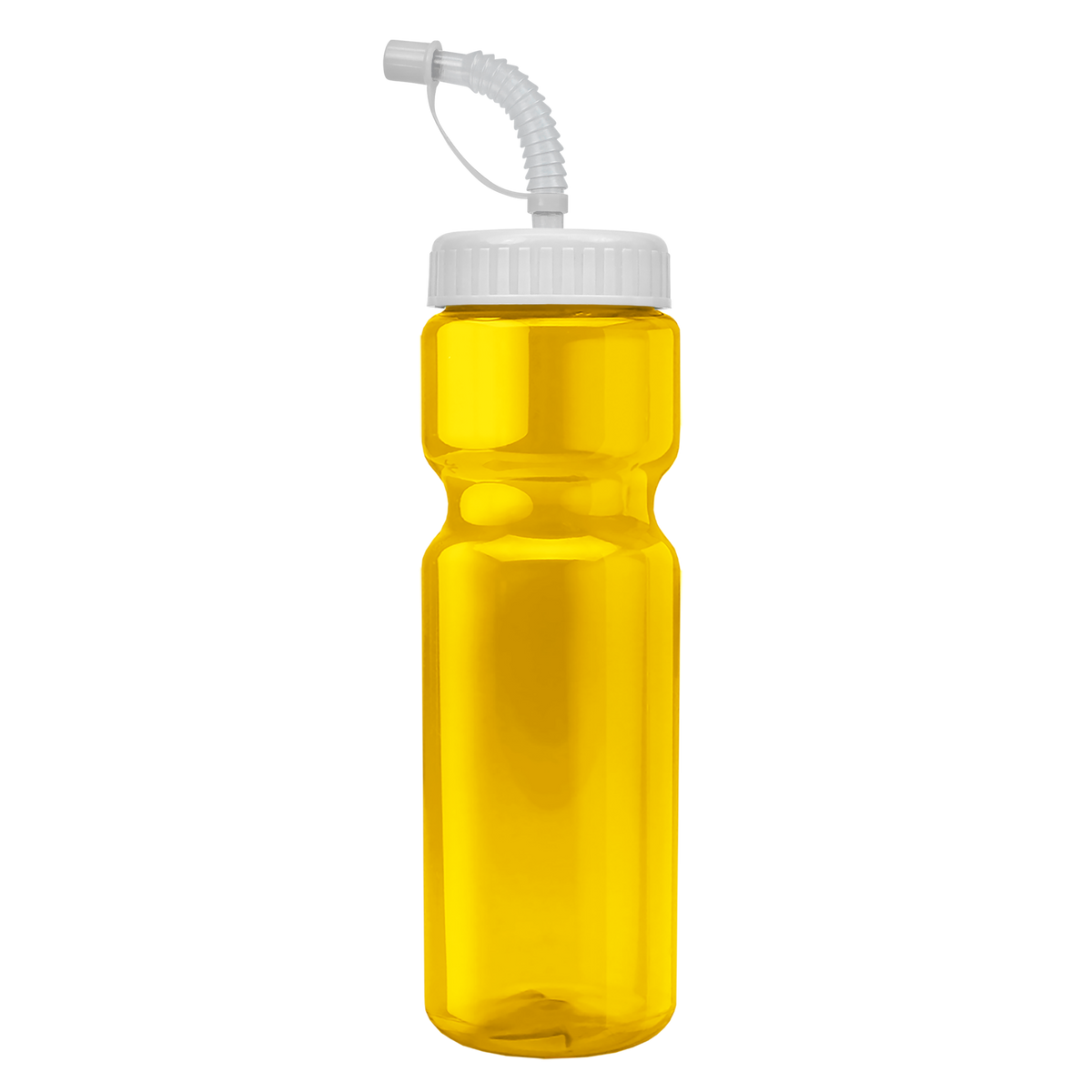 Custom logo Champ Recycled Bottle with Straw Lid - 28 oz.