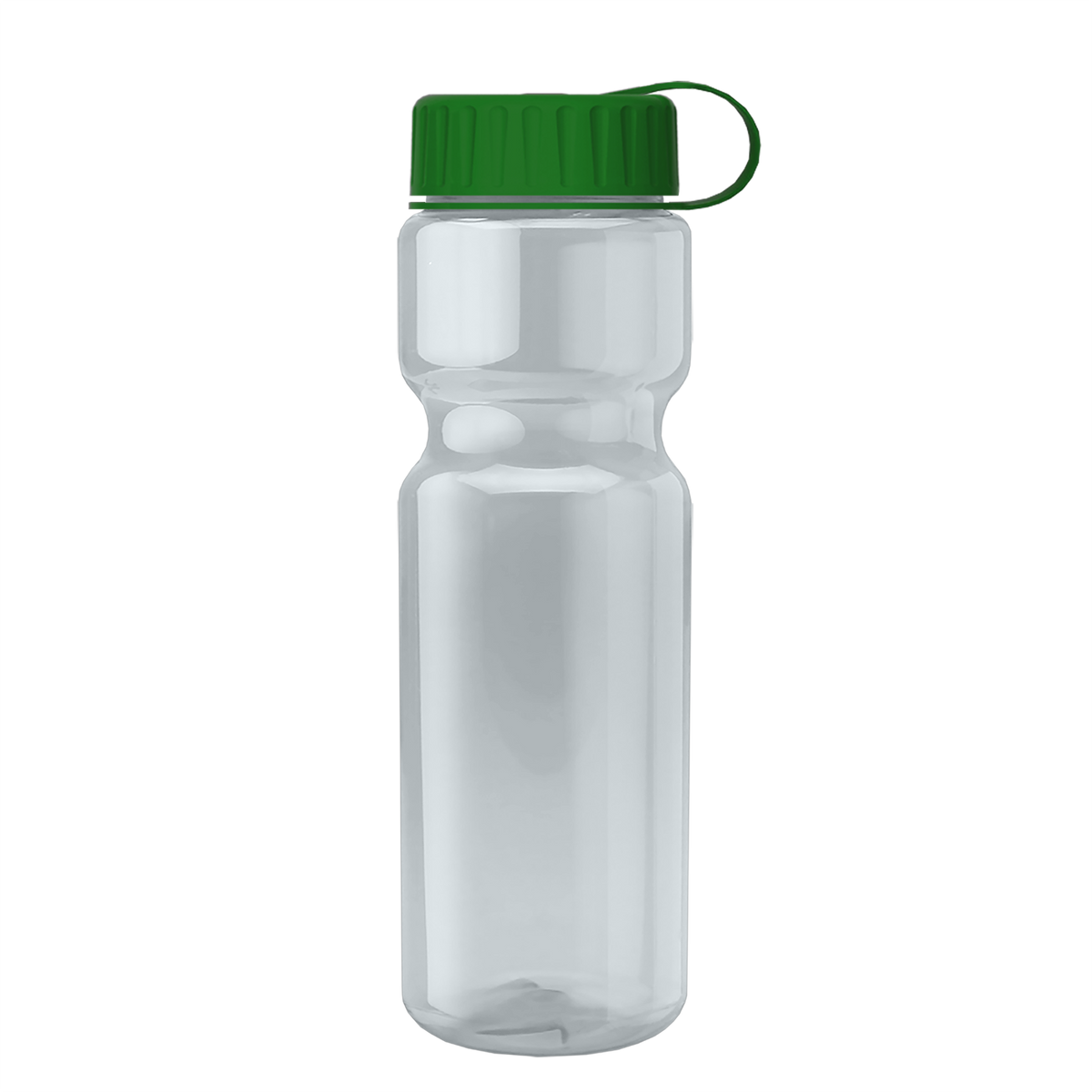 Custom logo Champ Recycled Bottle with Tethered Lid - 28 oz.