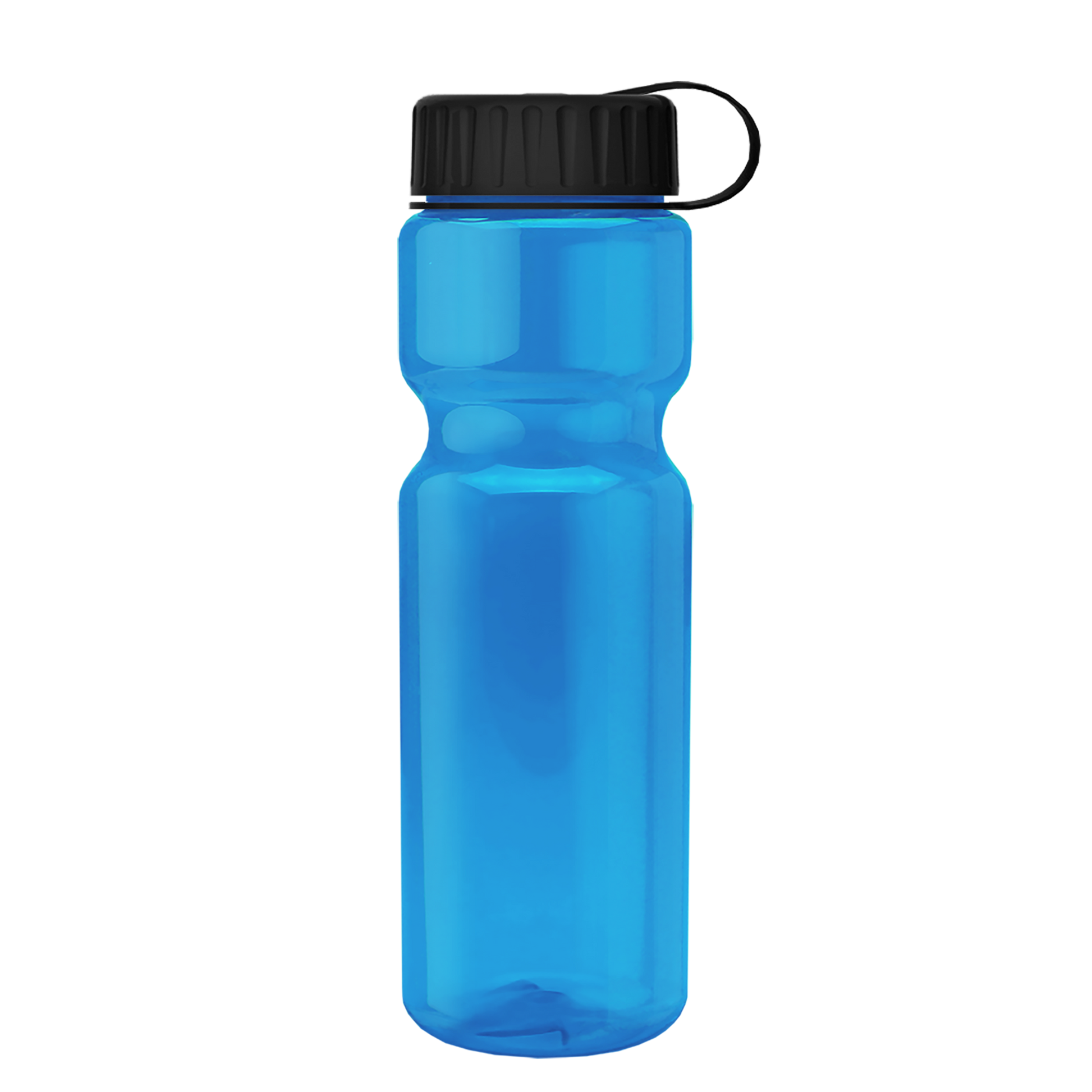 Champ Recycled Bottle with Tethered Lid - 28 oz.