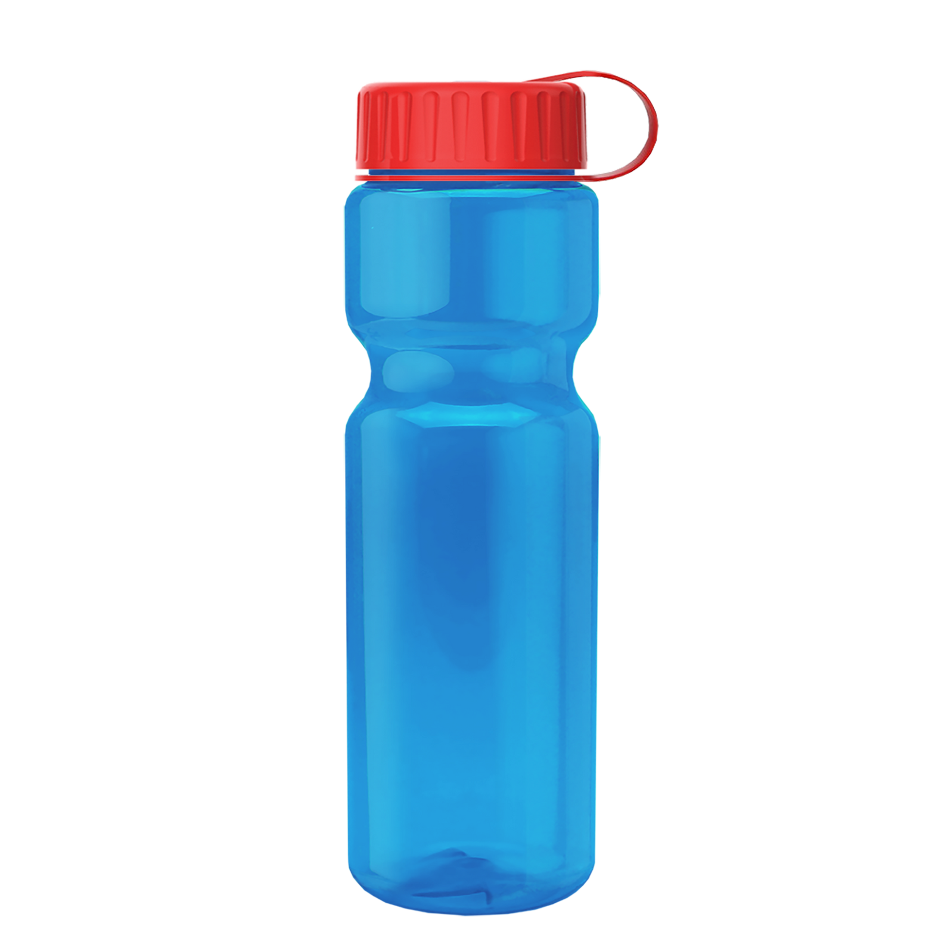 Champ Recycled Bottle with Tethered Lid - 28 oz.