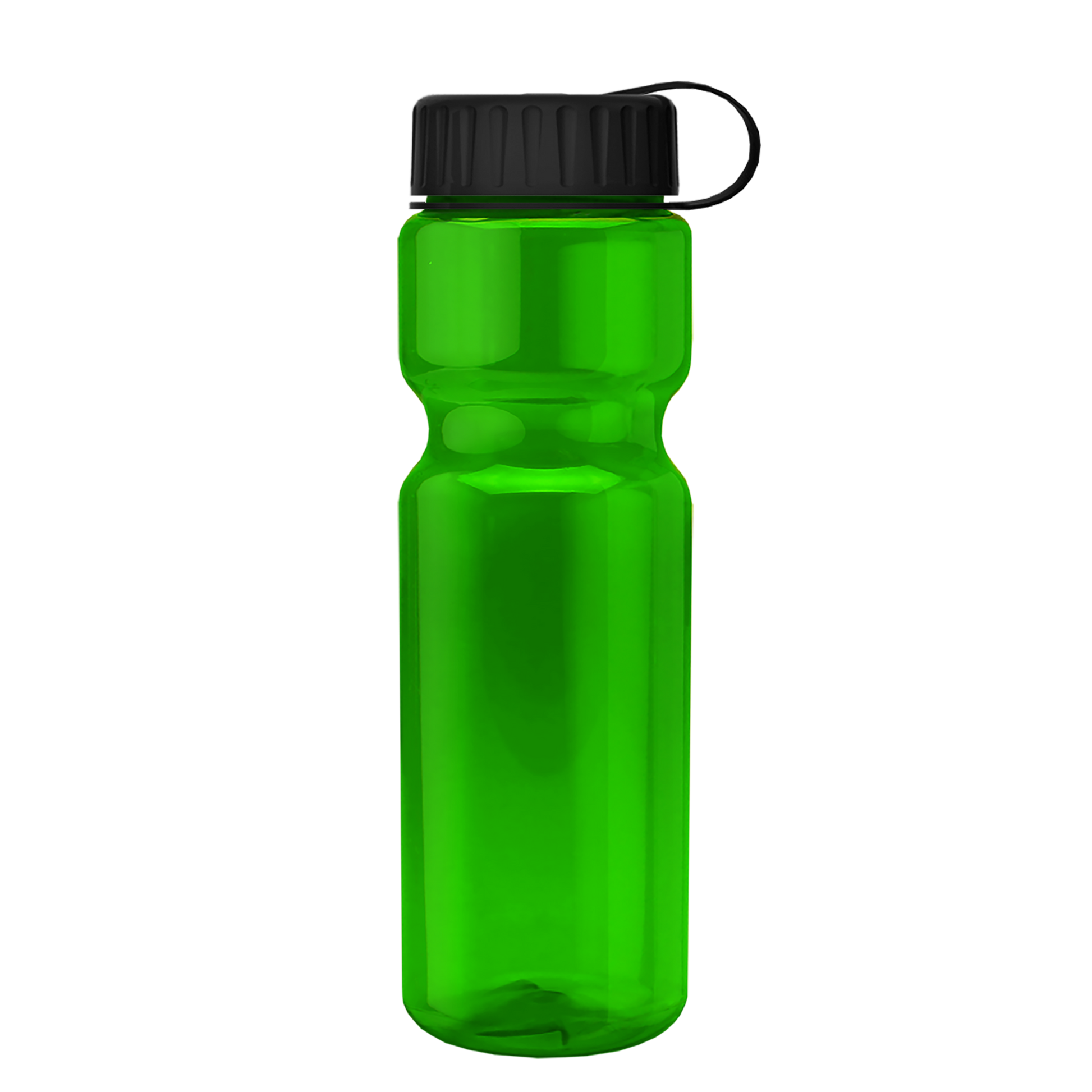 Champ Recycled Bottle with Tethered Lid - 28 oz.