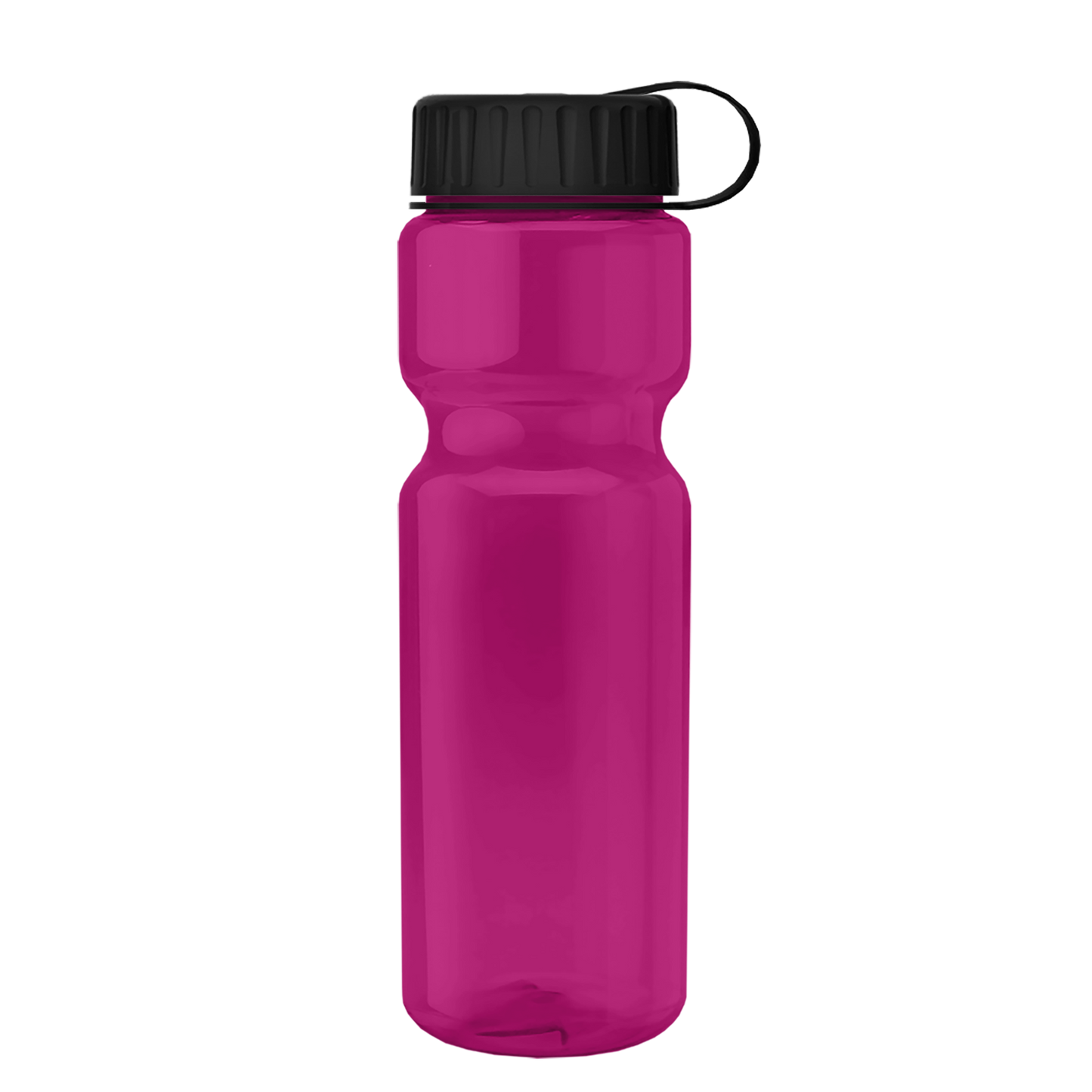Champ Recycled Bottle with Tethered Lid - 28 oz.