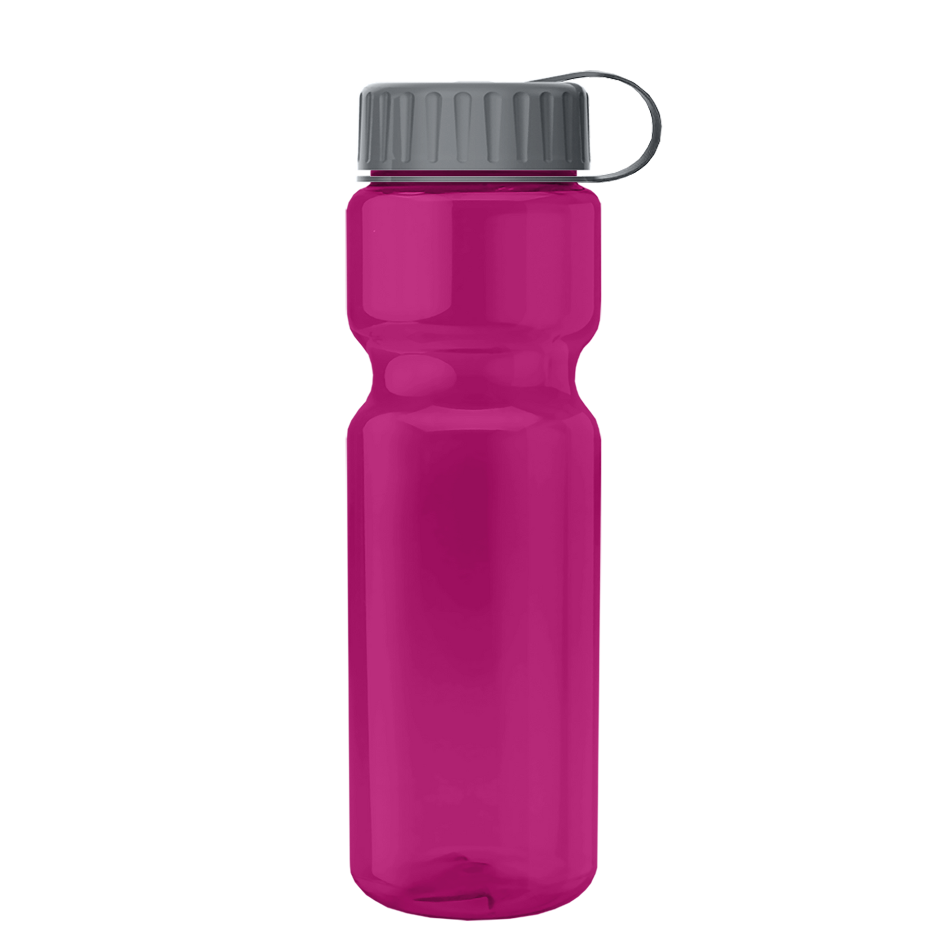Champ Recycled Bottle with Tethered Lid - 28 oz.