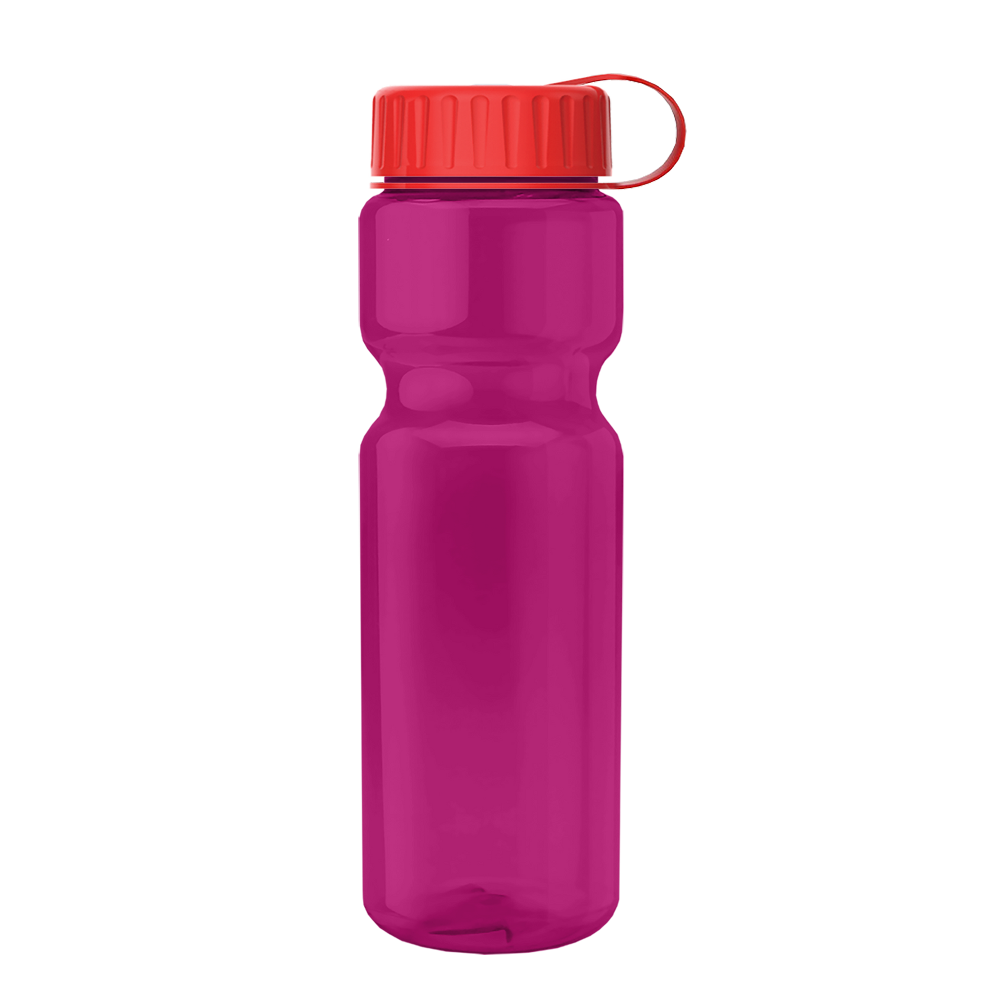 Champ Recycled Bottle with Tethered Lid - 28 oz.