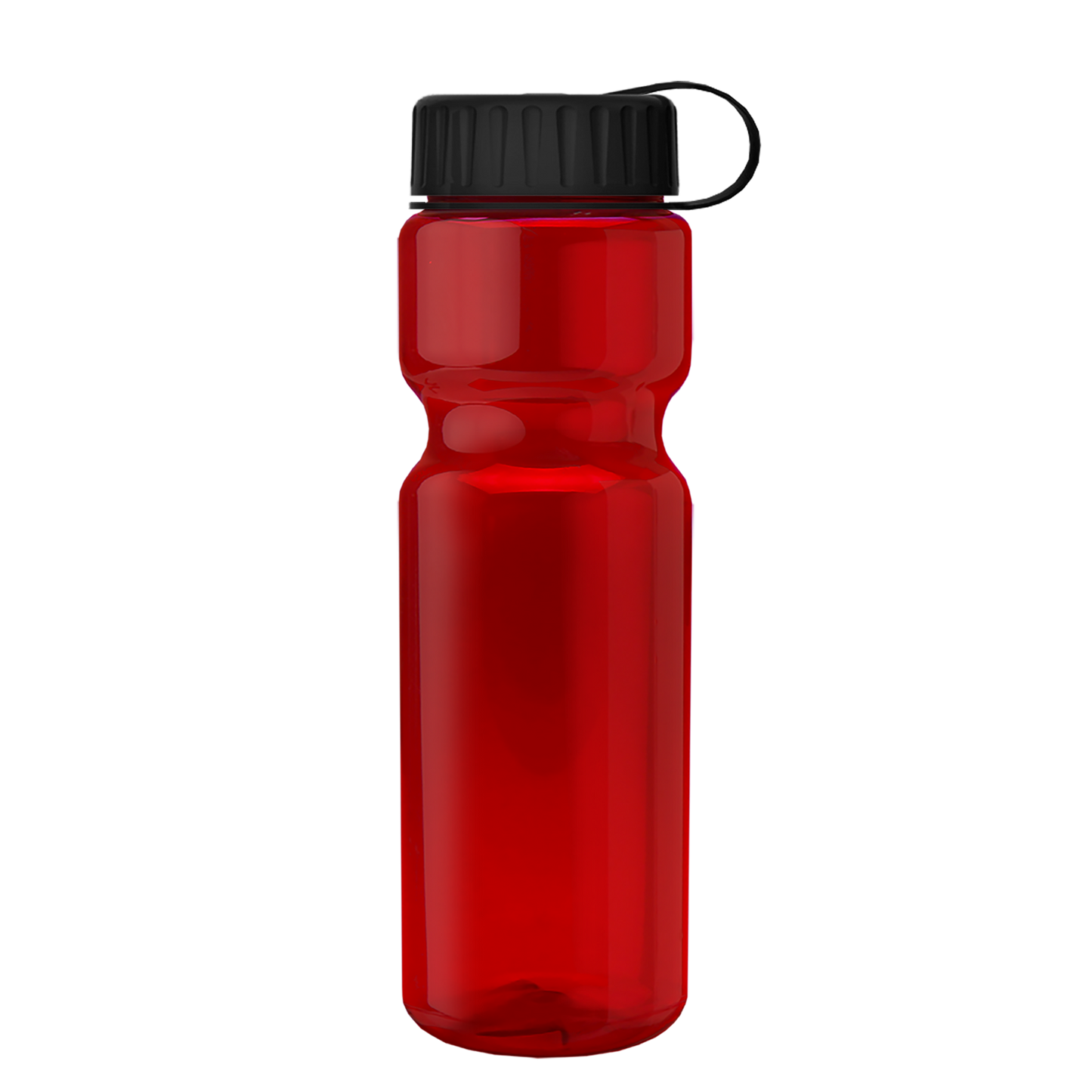 Champ Recycled Bottle with Tethered Lid - 28 oz.