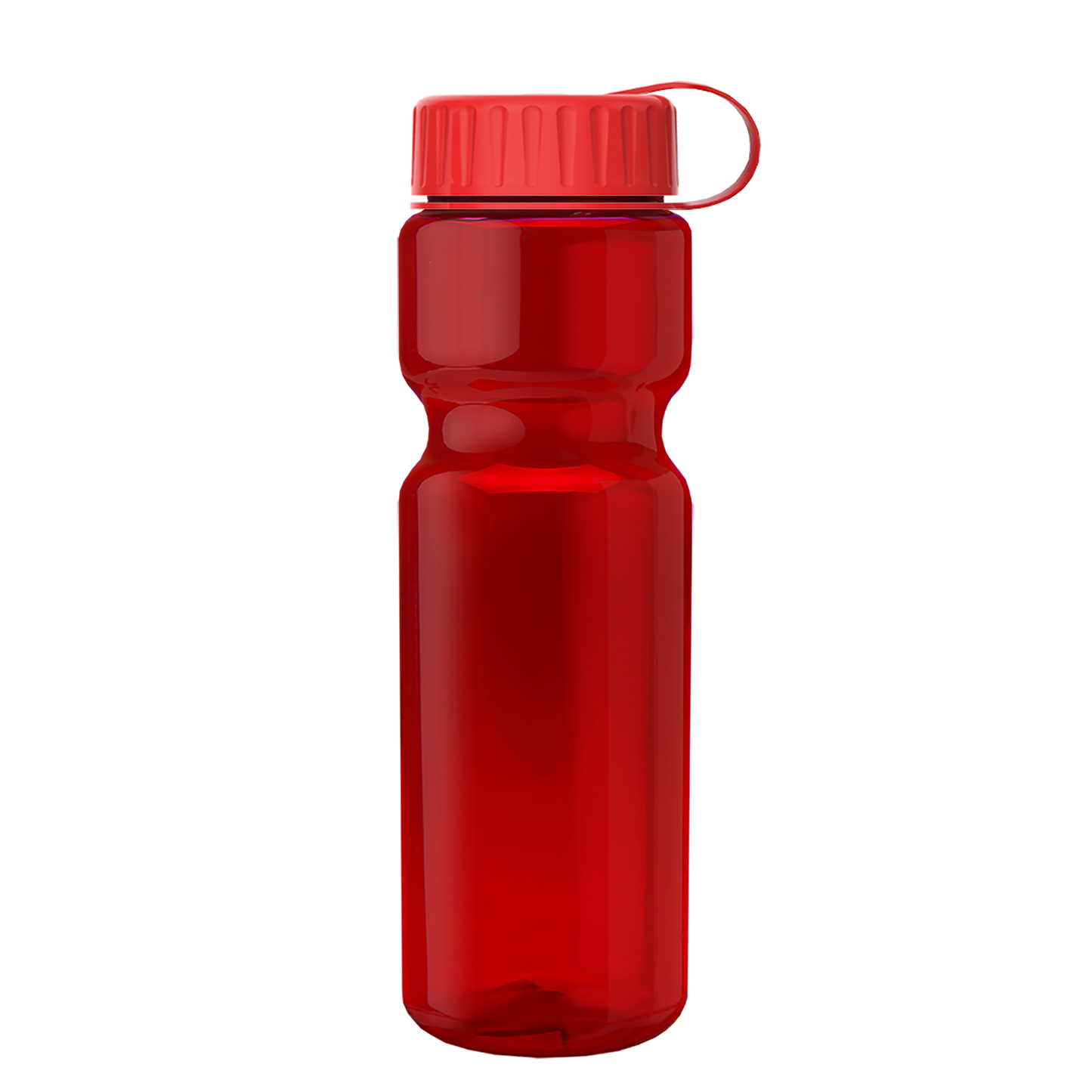 Champ Recycled Bottle with Tethered Lid - 28 oz.