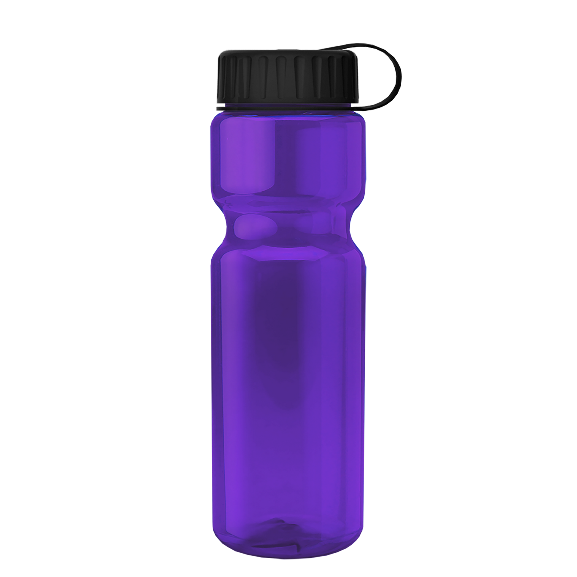 Champ Recycled Bottle with Tethered Lid - 28 oz.
