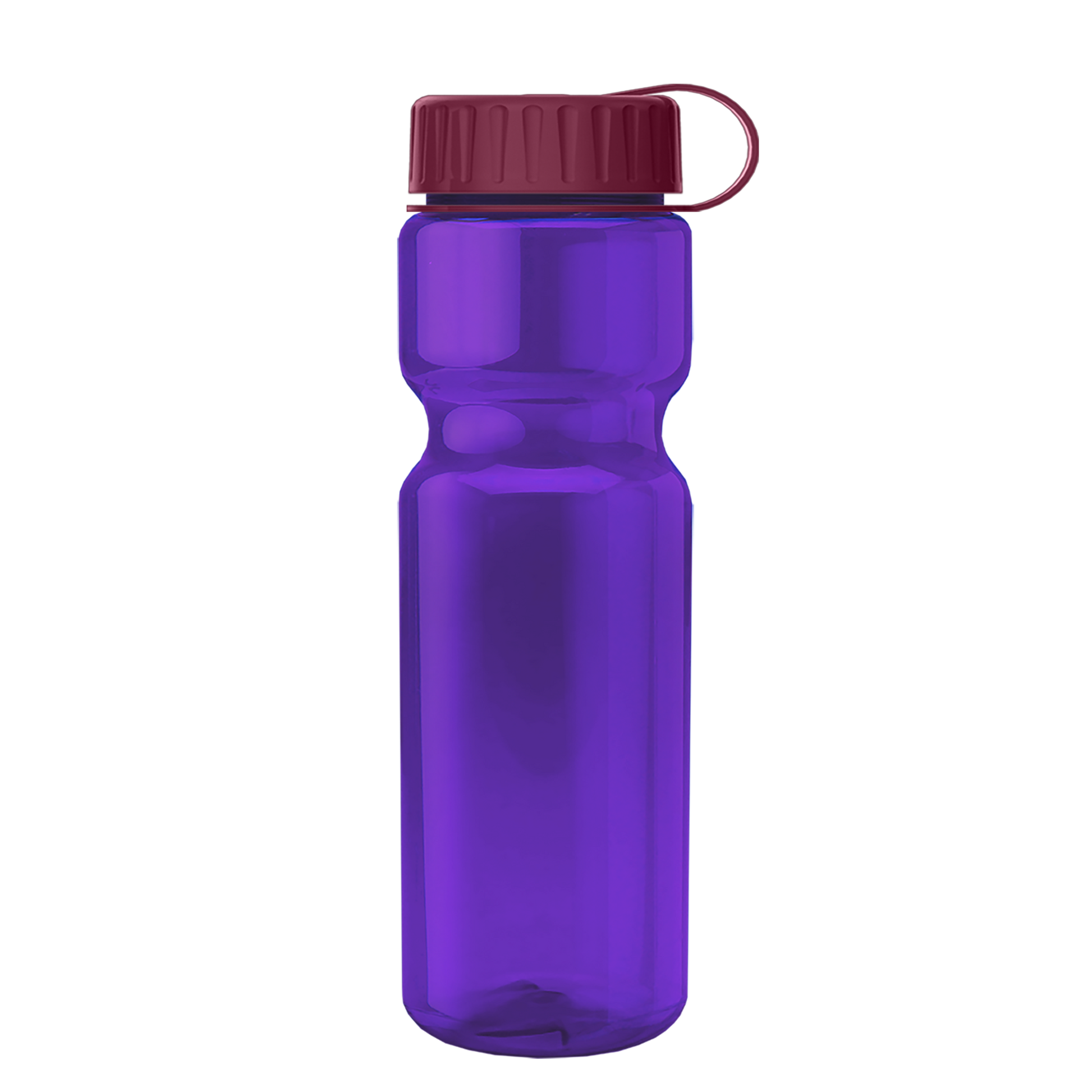 Champ Recycled Bottle with Tethered Lid - 28 oz.