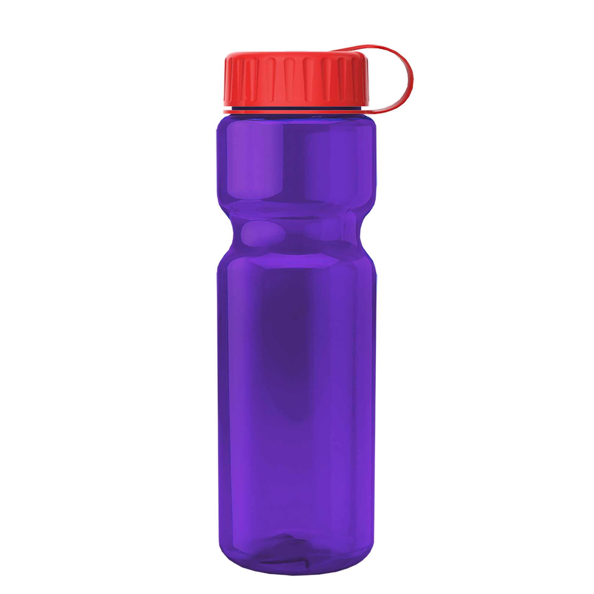 Champ Recycled Bottle with Tethered Lid - 28 oz.