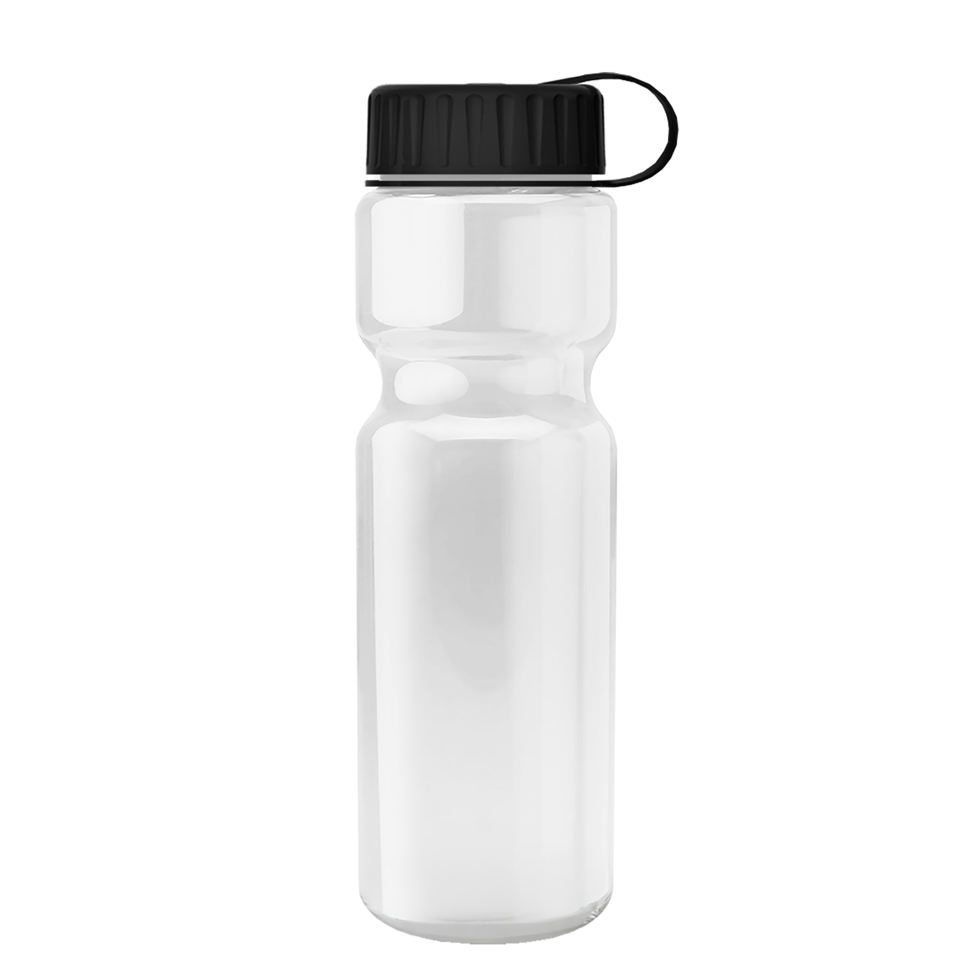 Champ Recycled Bottle with Tethered Lid - 28 oz.