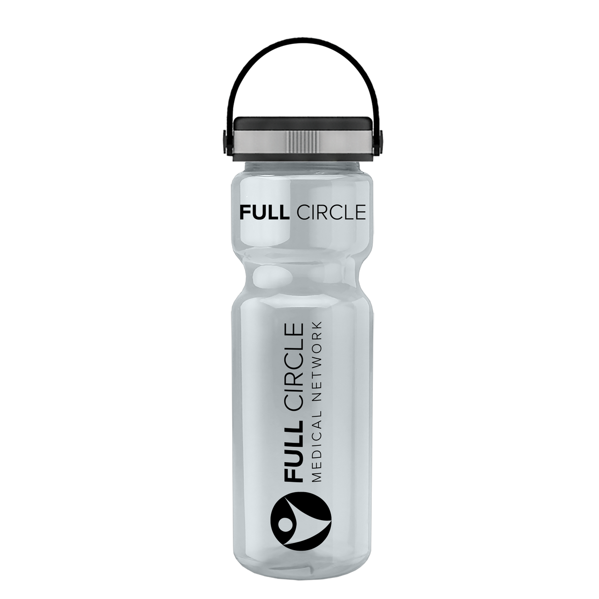 Custom logo Champ Recycled Bottle with Grip Lid - 28 oz.