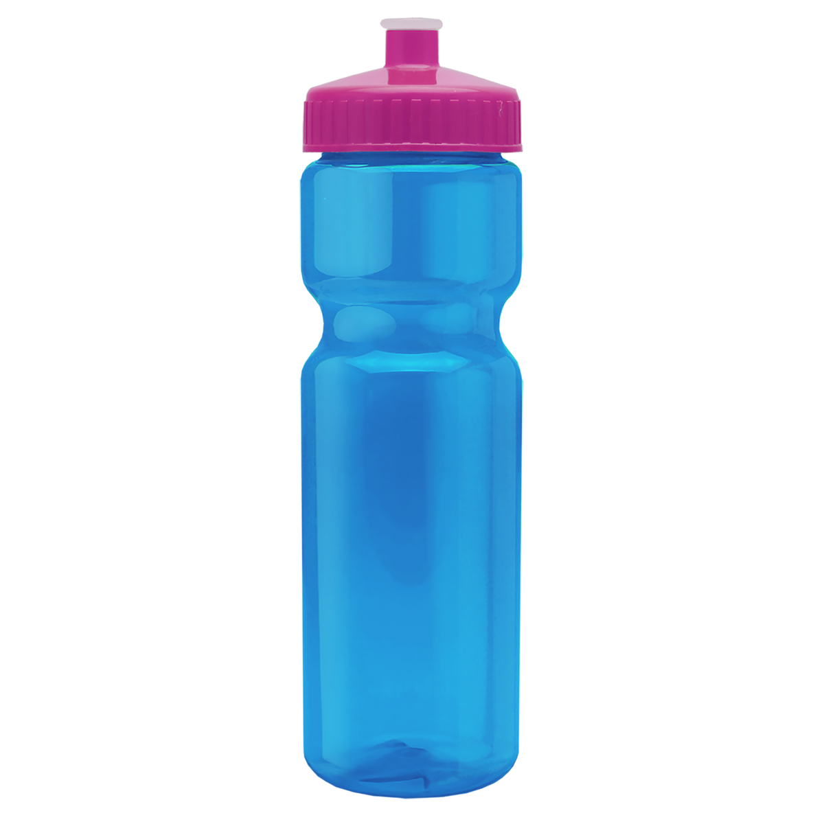 Custom logo Champ Recycled Bottle with Push-Pull Lid - 28 oz.