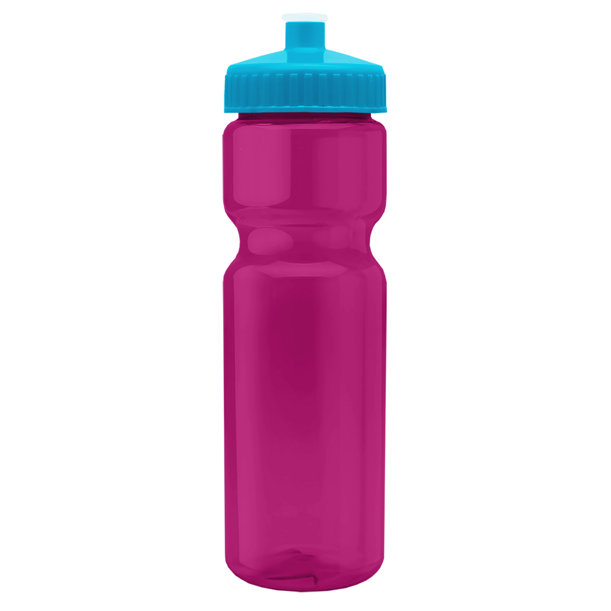 Custom logo Champ Recycled Bottle with Push-Pull Lid - 28 oz.