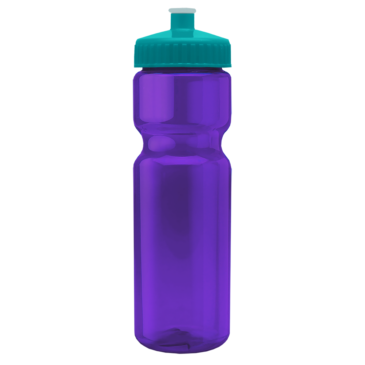Custom logo Champ Recycled Bottle with Push-Pull Lid - 28 oz.
