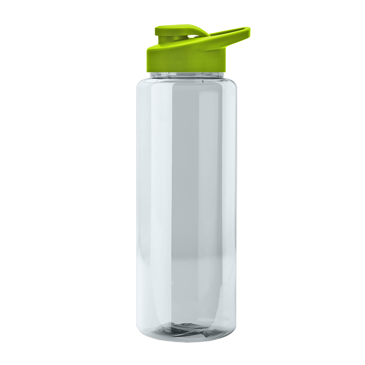 Custom logo Slim Fit RPET Bottle with Drink-Thru Lid - 32 oz.