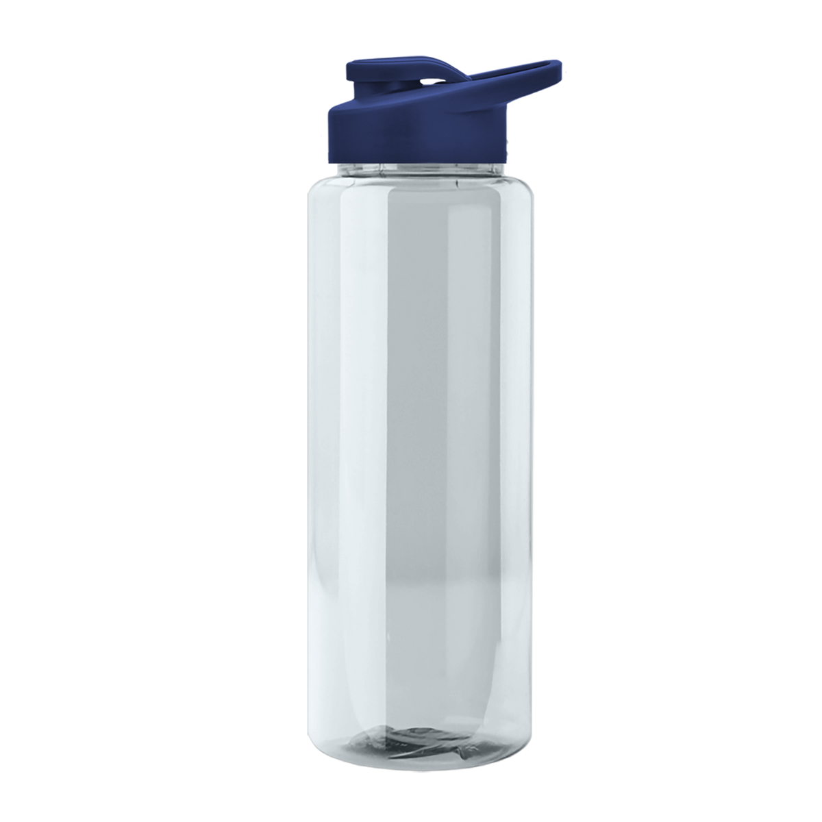 Custom logo Slim Fit RPET Bottle with Drink-Thru Lid - 32 oz.