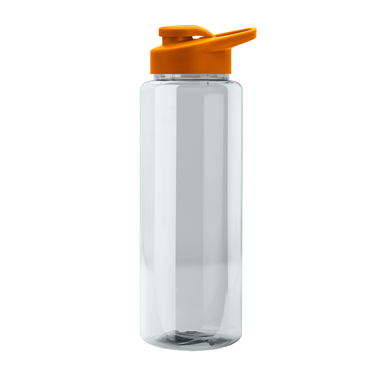Custom logo Slim Fit RPET Bottle with Drink-Thru Lid - 32 oz.