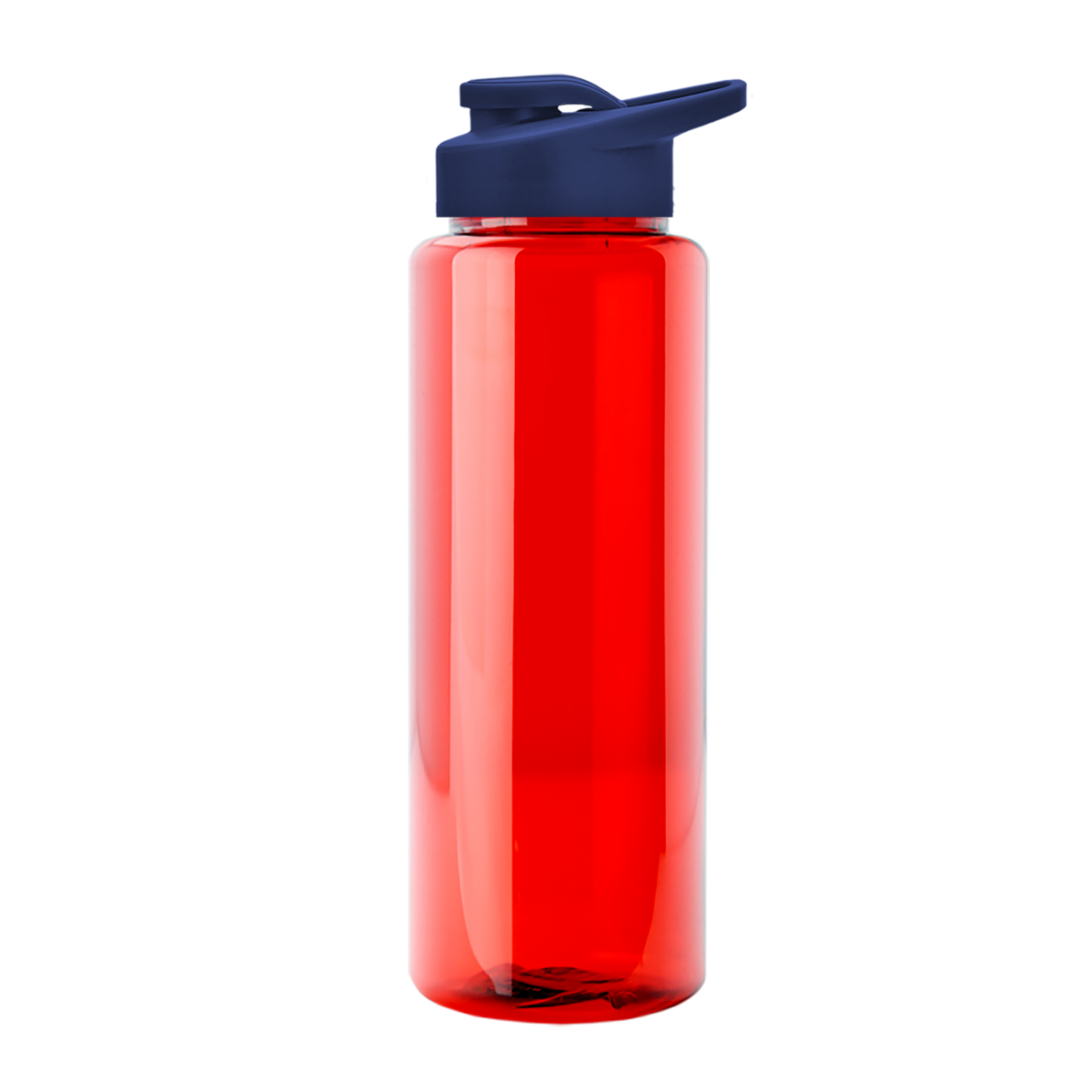 Custom logo Slim Fit RPET Bottle with Drink-Thru Lid - 32 oz.