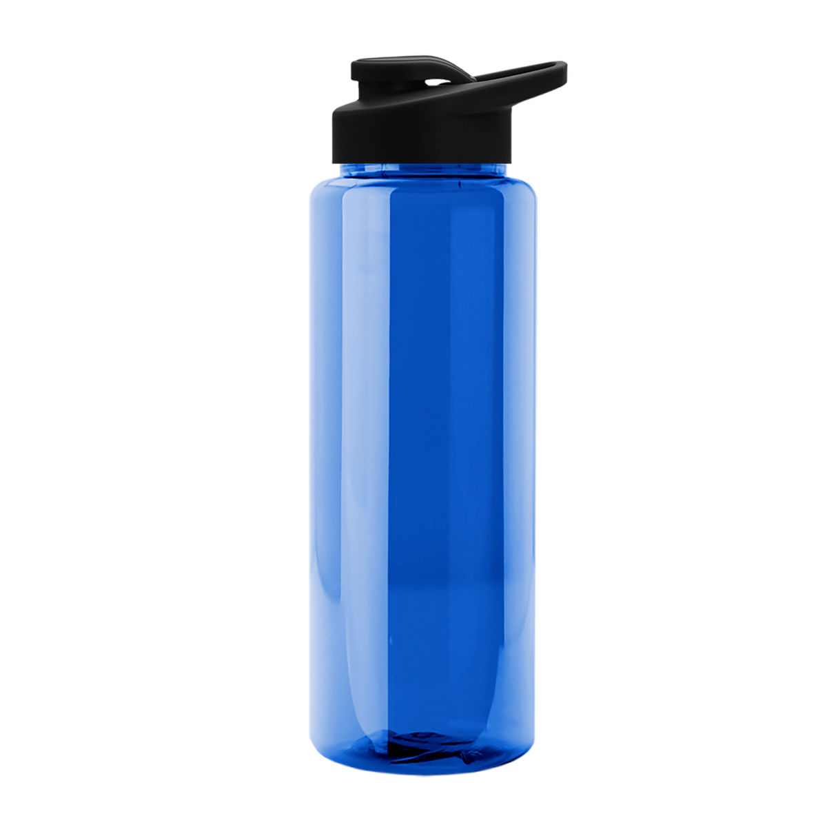 Custom logo Slim Fit RPET Bottle with Drink-Thru Lid - 32 oz.
