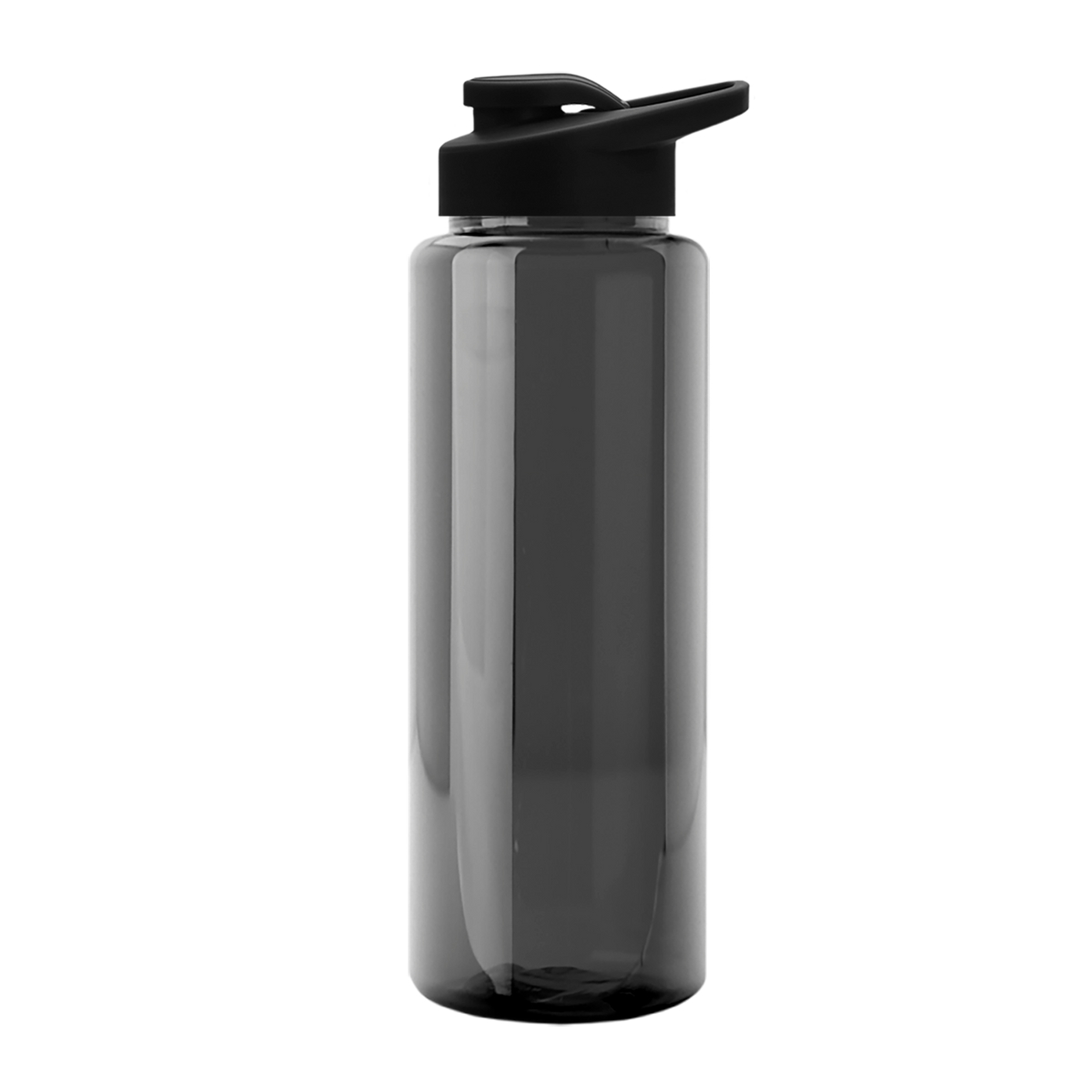 Custom logo Slim Fit RPET Bottle with Drink-Thru Lid - 32 oz.