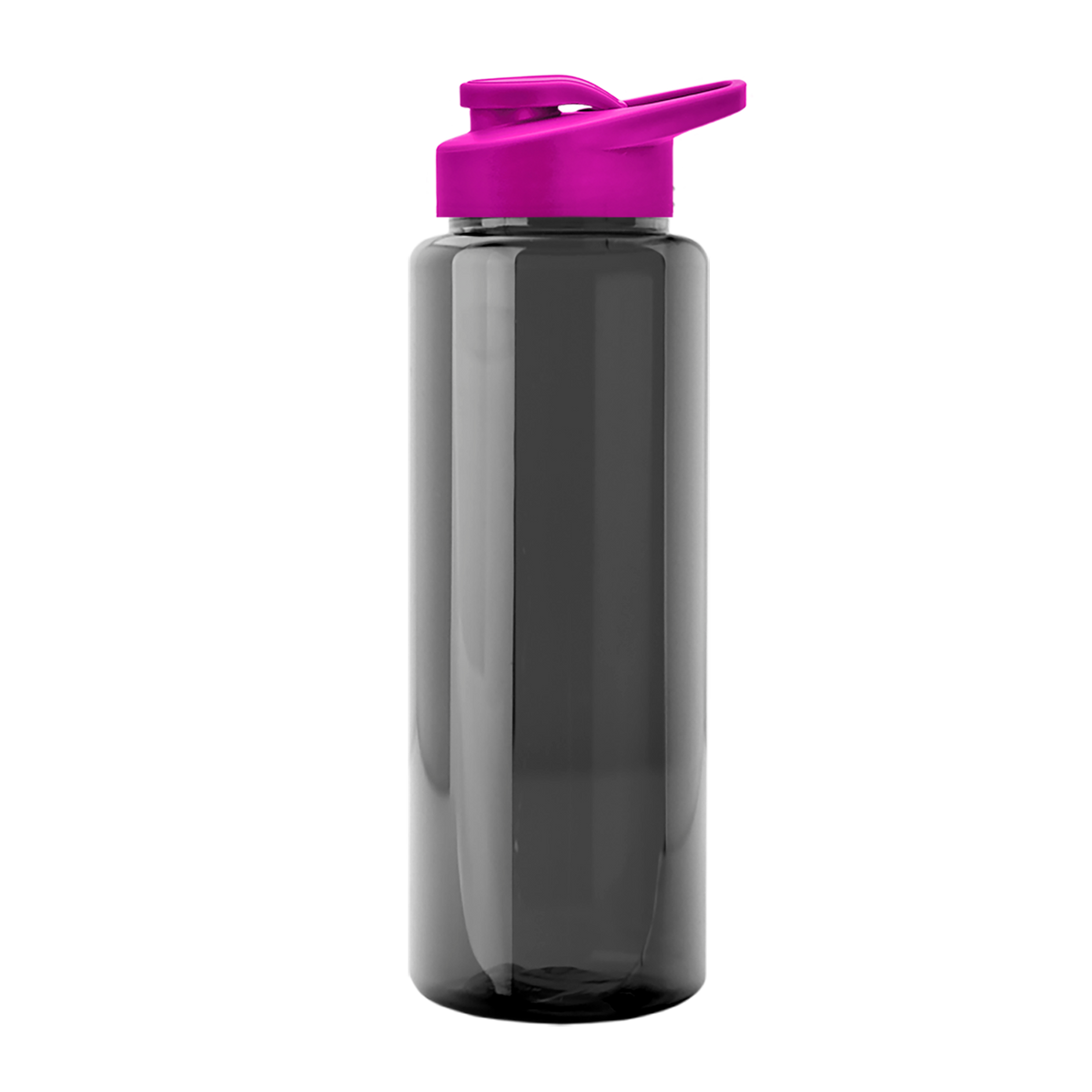 Custom logo Slim Fit RPET Bottle with Drink-Thru Lid - 32 oz.