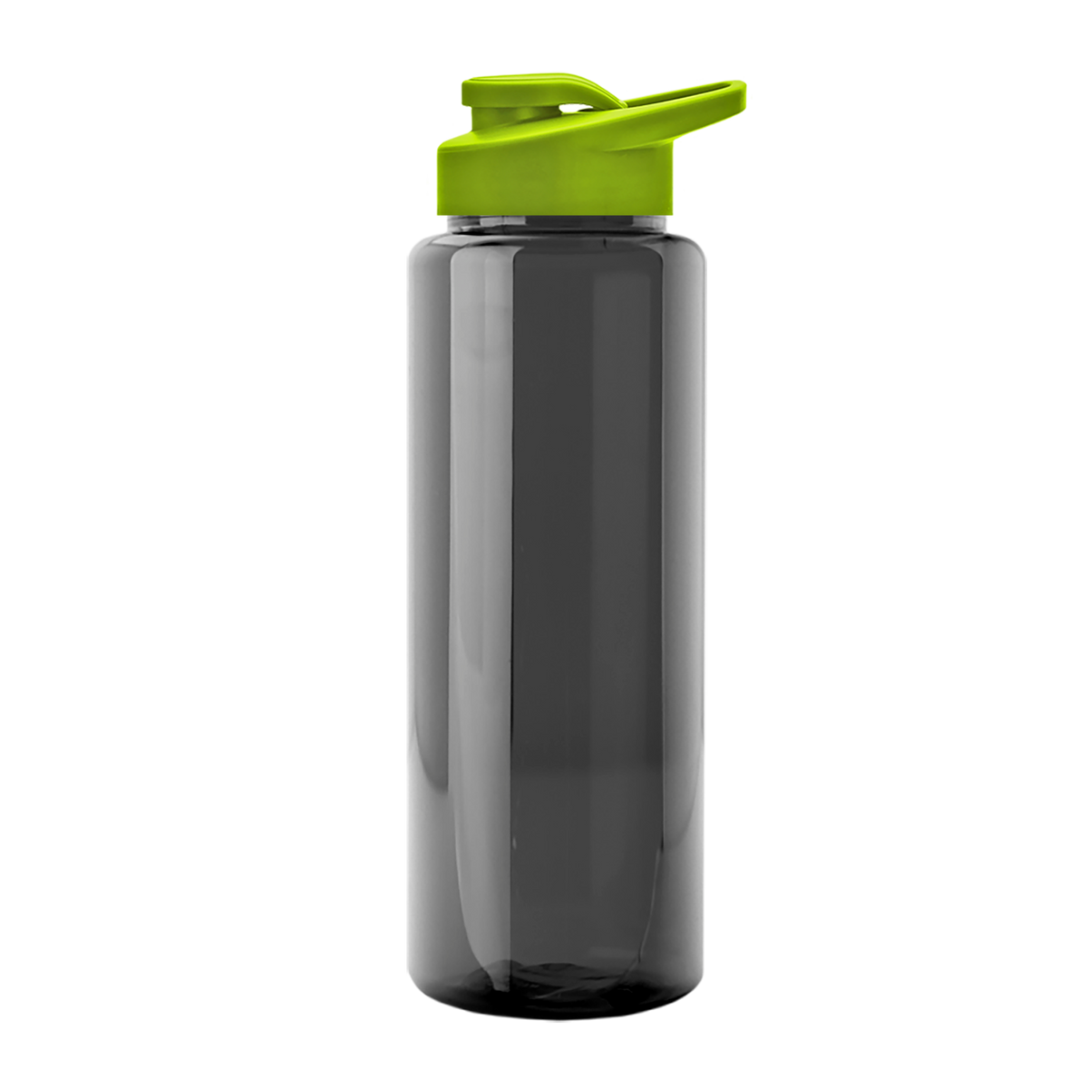 Custom logo Slim Fit RPET Bottle with Drink-Thru Lid - 32 oz.
