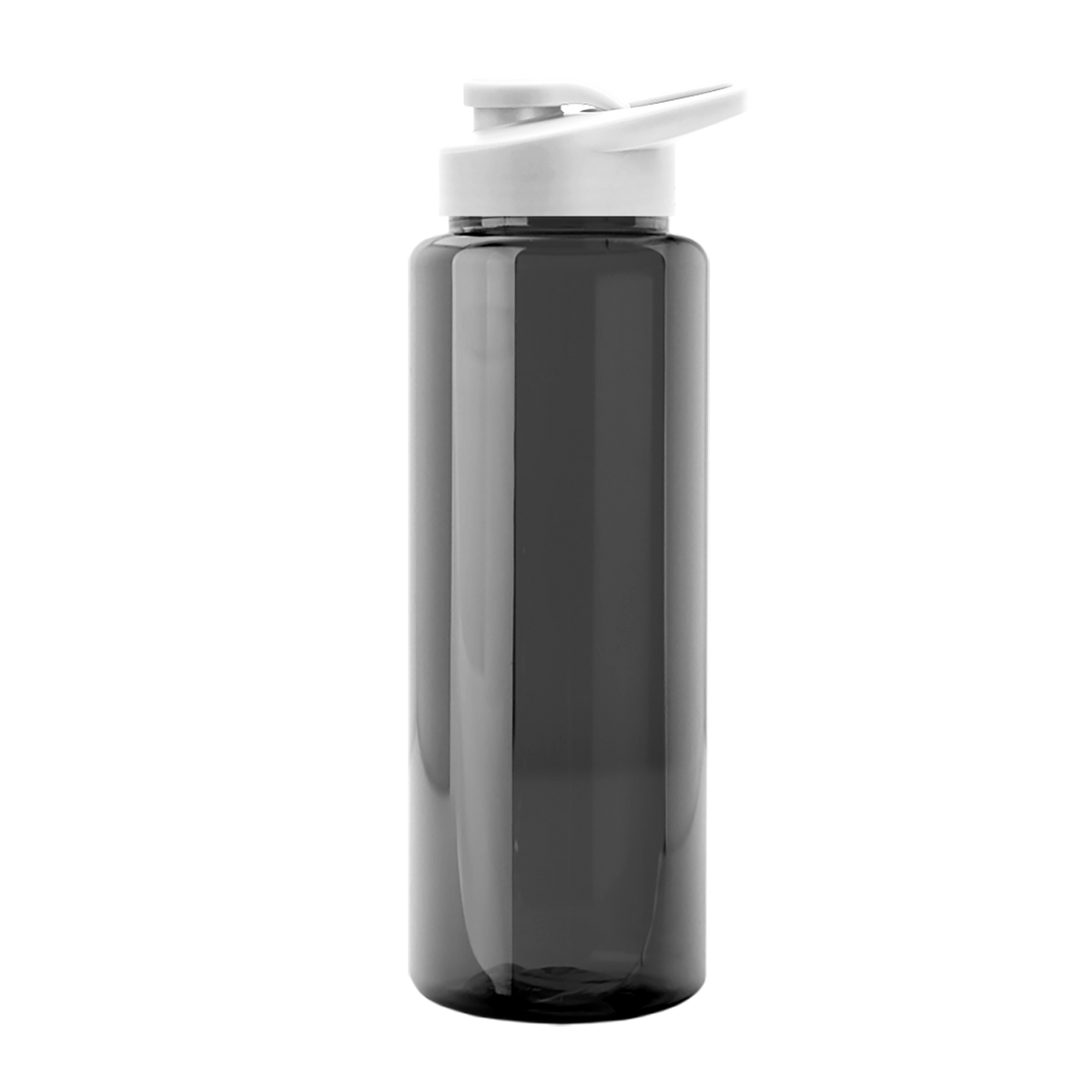 Custom logo Slim Fit RPET Bottle with Drink-Thru Lid - 32 oz.