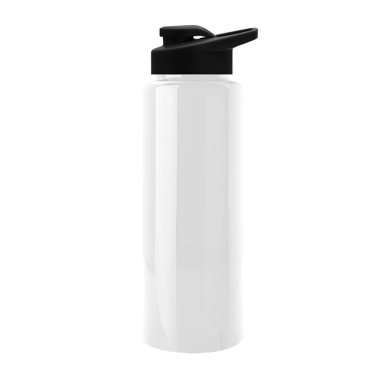 Custom logo Slim Fit RPET Bottle with Drink-Thru Lid - 32 oz.