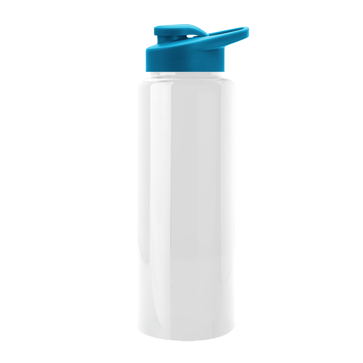 Custom logo Slim Fit RPET Bottle with Drink-Thru Lid - 32 oz.
