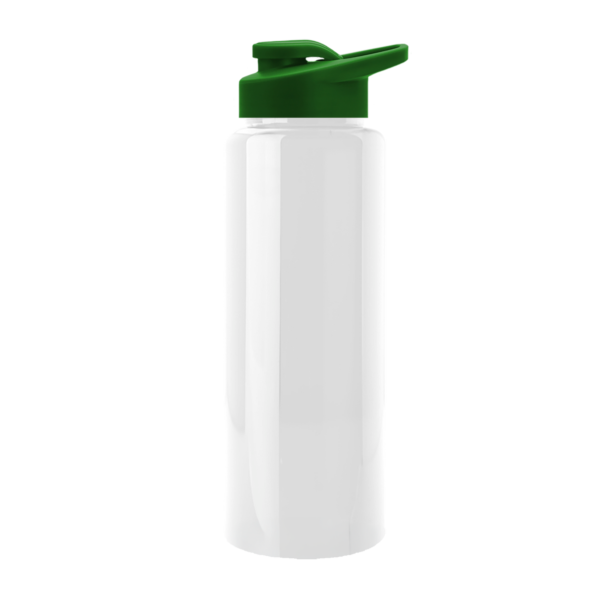 Custom logo Slim Fit RPET Bottle with Drink-Thru Lid - 32 oz.