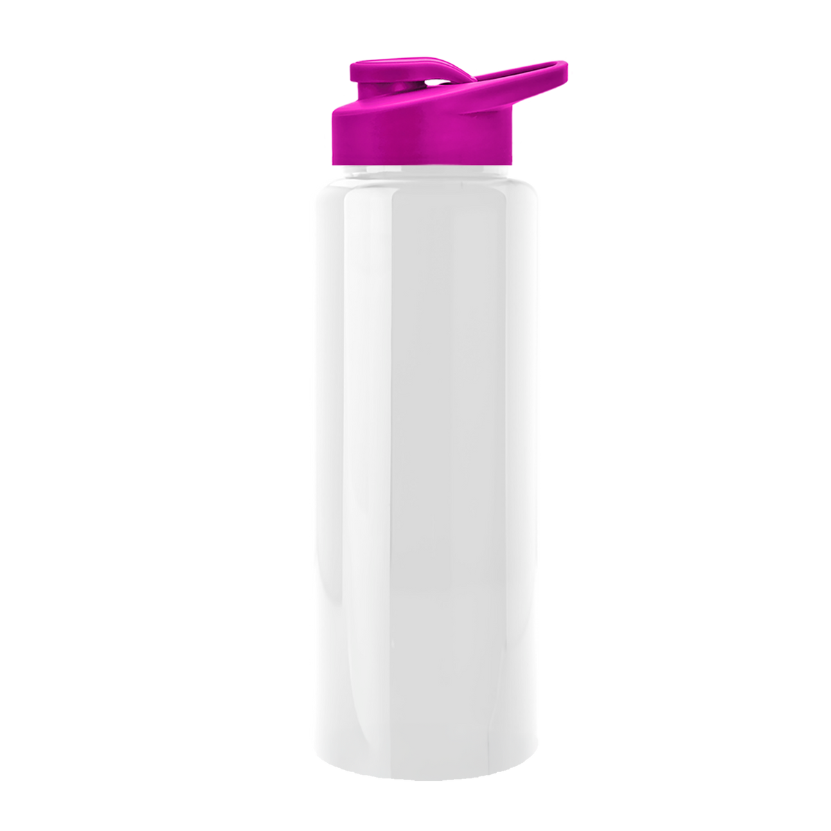 Custom logo Slim Fit RPET Bottle with Drink-Thru Lid - 32 oz.