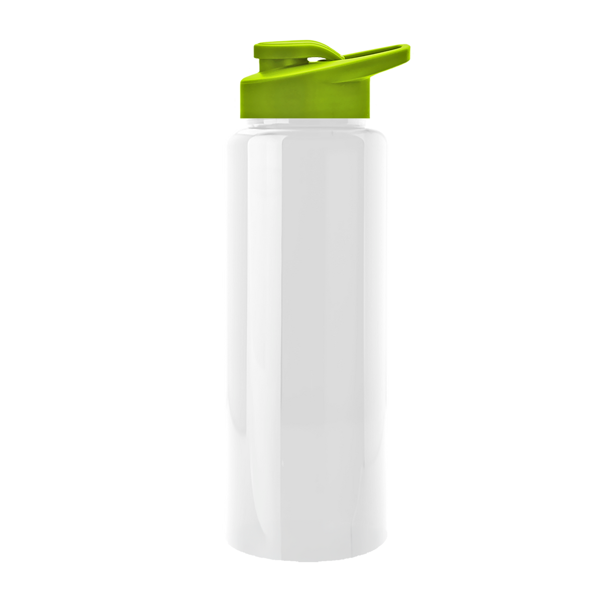 Custom logo Slim Fit RPET Bottle with Drink-Thru Lid - 32 oz.