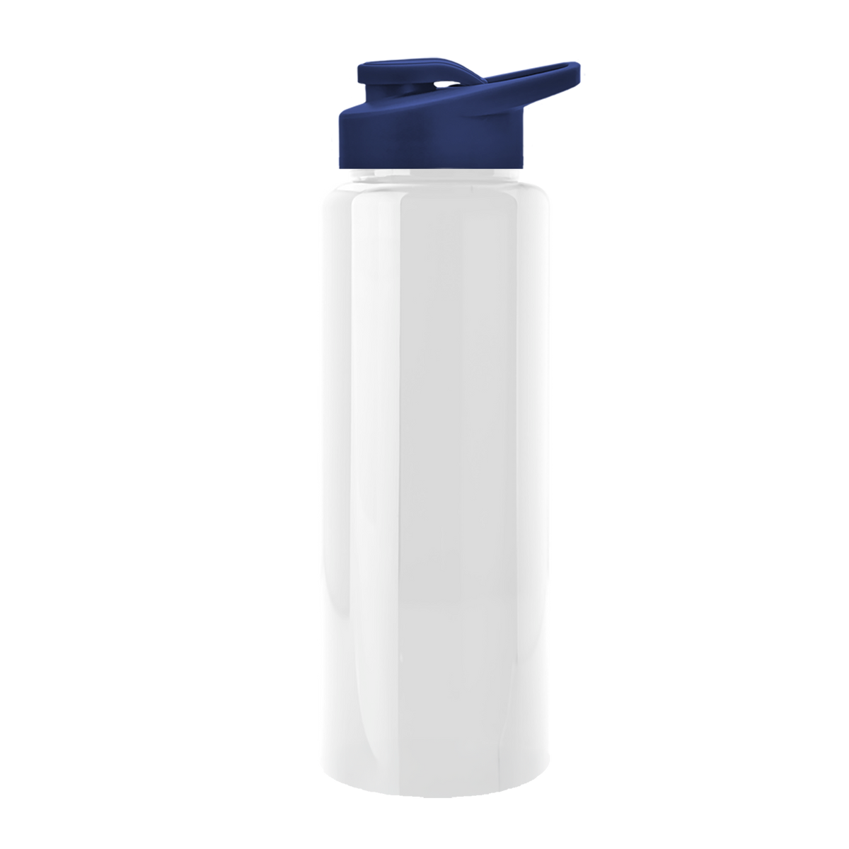 Custom logo Slim Fit RPET Bottle with Drink-Thru Lid - 32 oz.