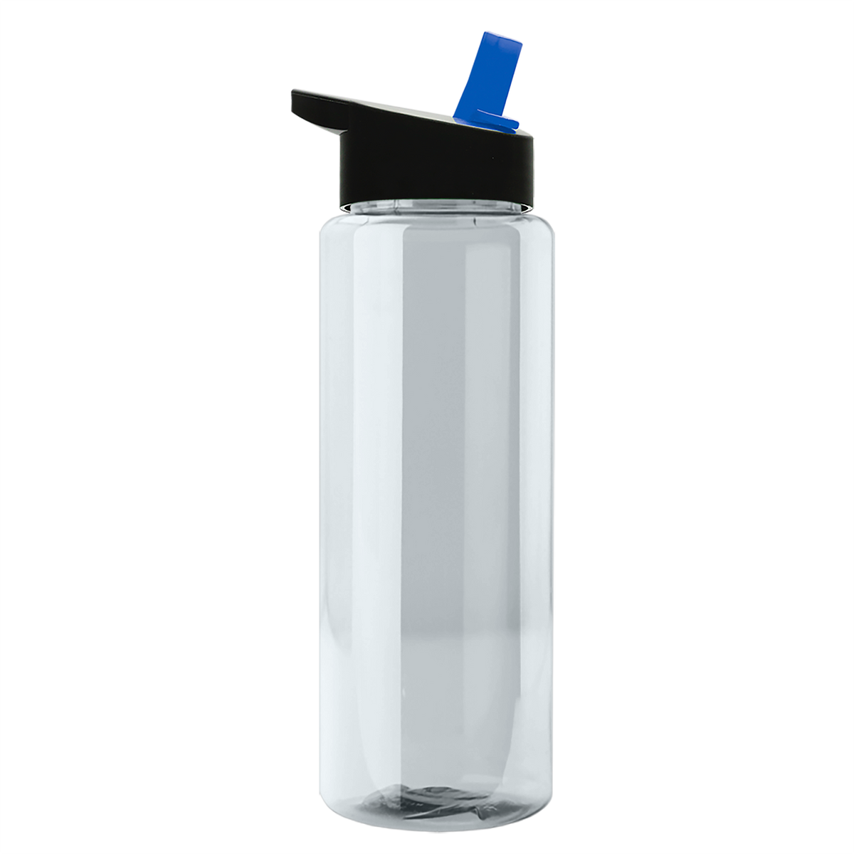 Custom logo Slim Fit RPET Bottle with Flip-Straw Lid - 32 oz.