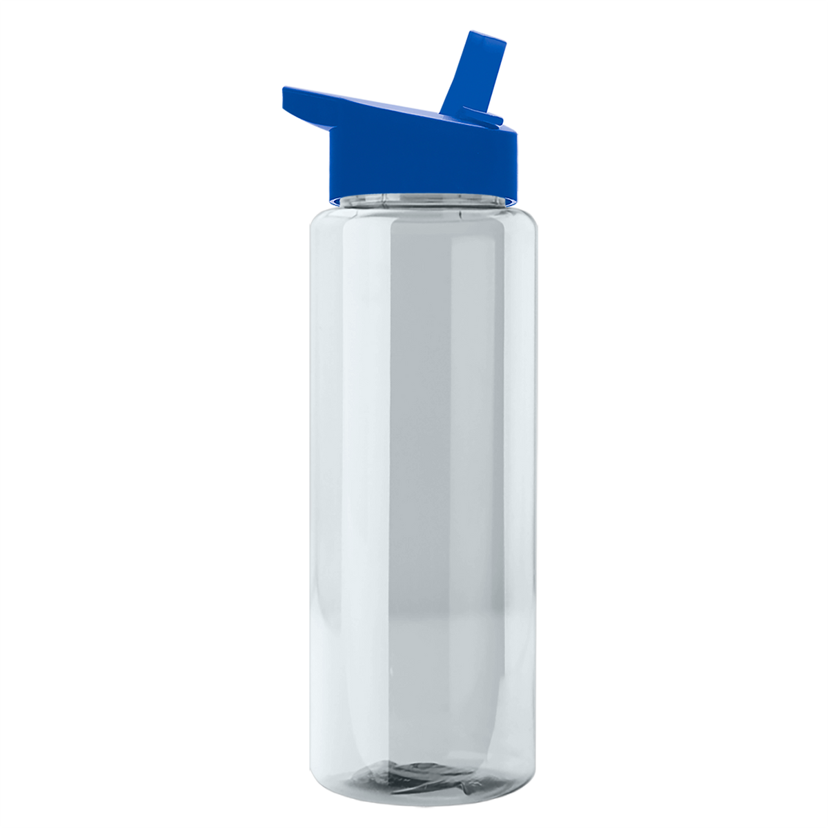 Custom logo Slim Fit RPET Bottle with Flip-Straw Lid - 32 oz.